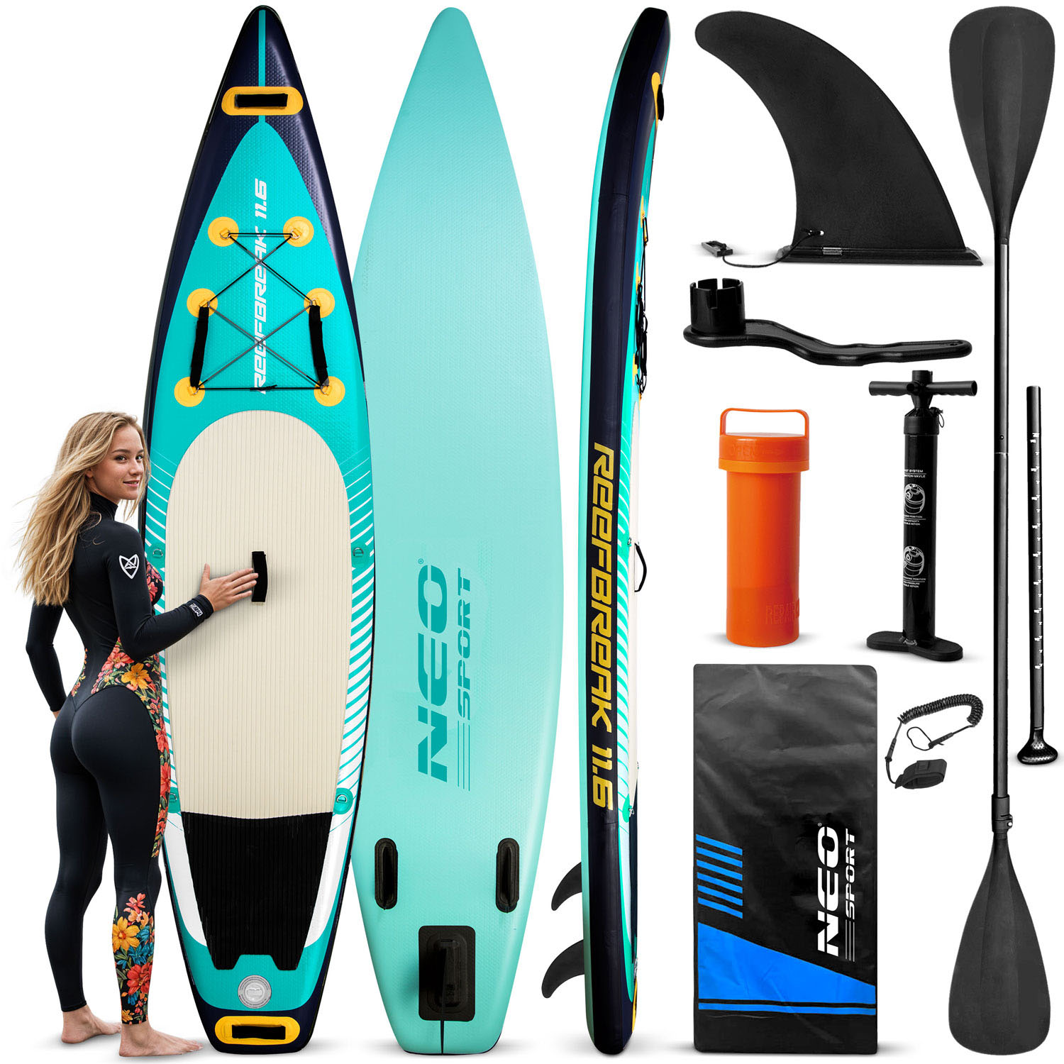 Laud Sup Reefbreak 350 x 81 x 15 cm Neo-Sport 170103 - Image 15