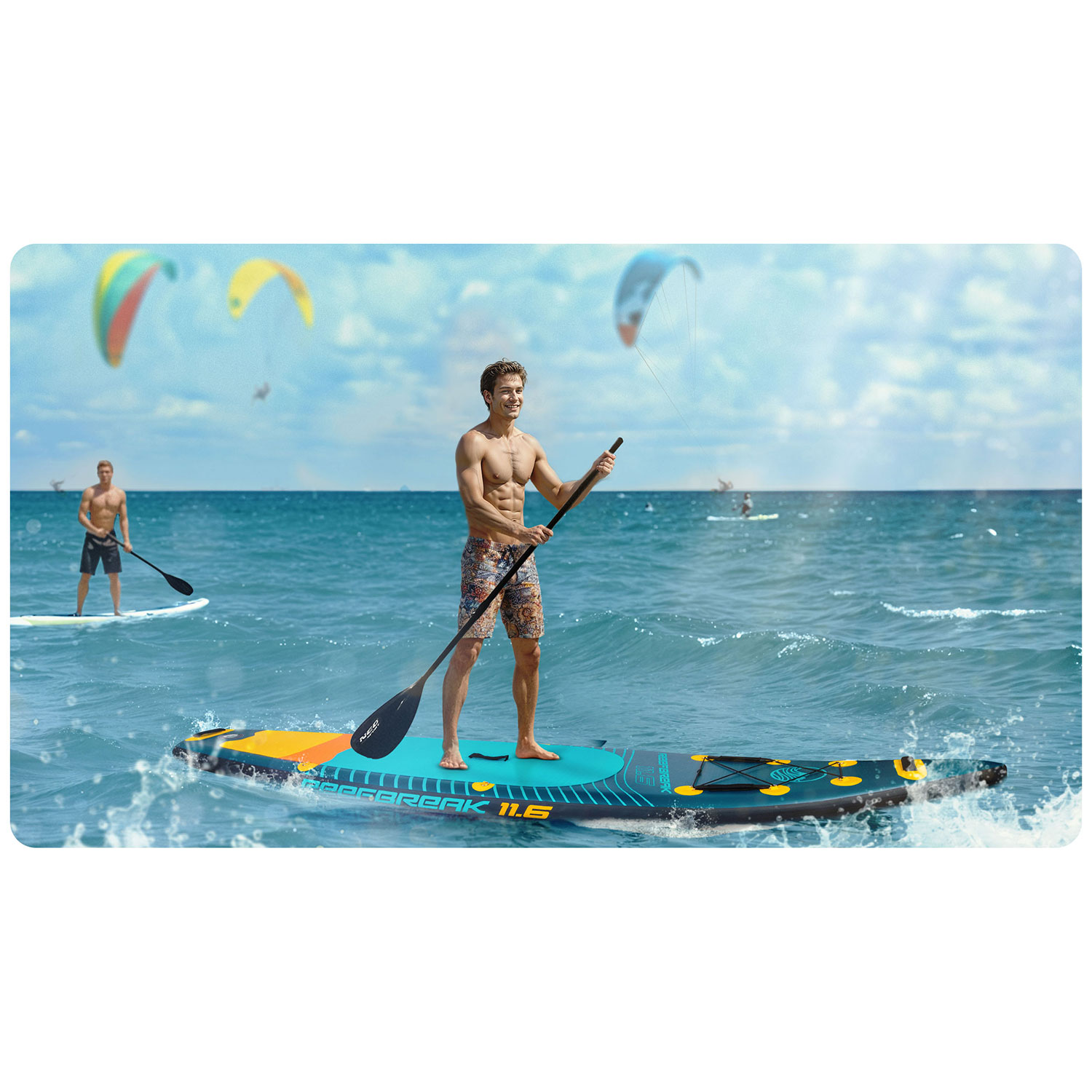 Deska SUP Reefbreak 350 x 81 x 15 cm Neo-Sport 170301 - Image 10