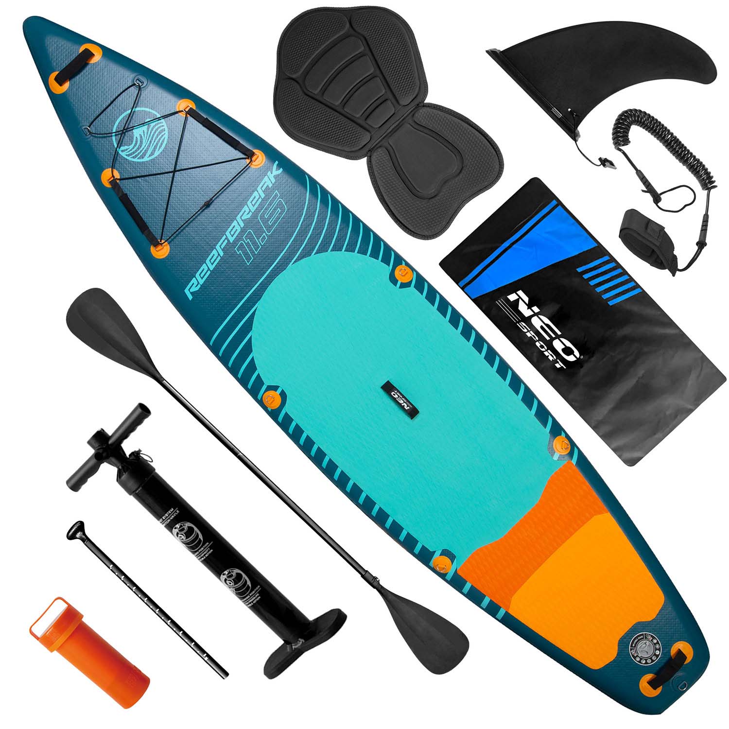 Deska SUP Reefbreak 350 x 81 x 15 cm Neo-Sport 170301 - Image 4