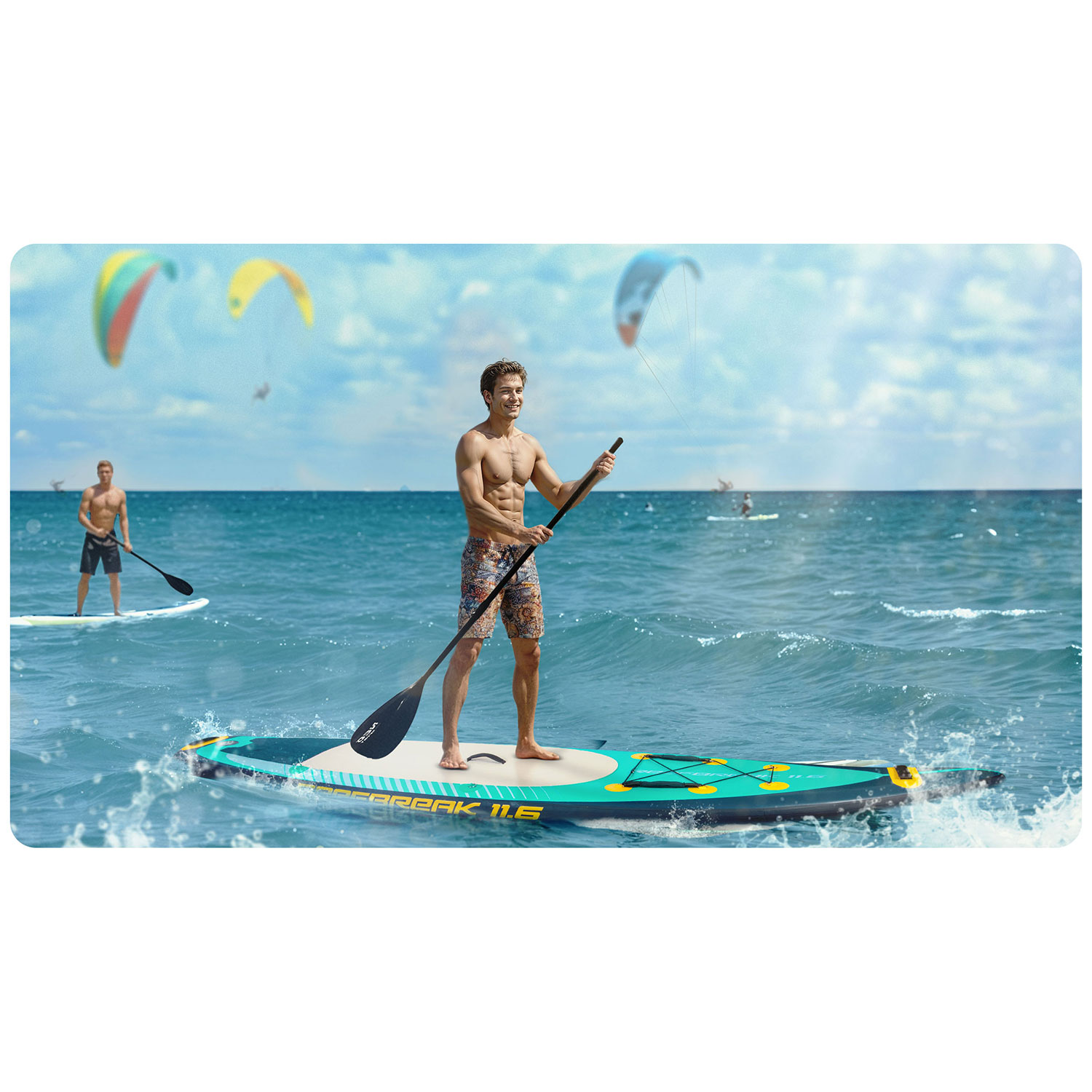 Deska SUP Reefbreak 350 x 81 x 15 cm Neo-Sport 170303 - Image 10