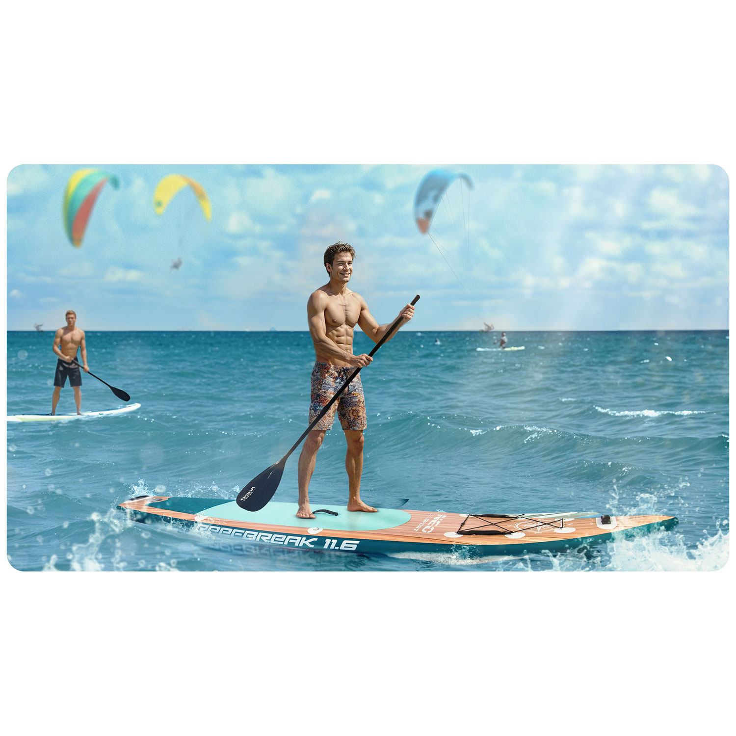 Deska SUP Reefbreak 350 x 81 x 15 cm Neo-Sport 170304 - Image 10
