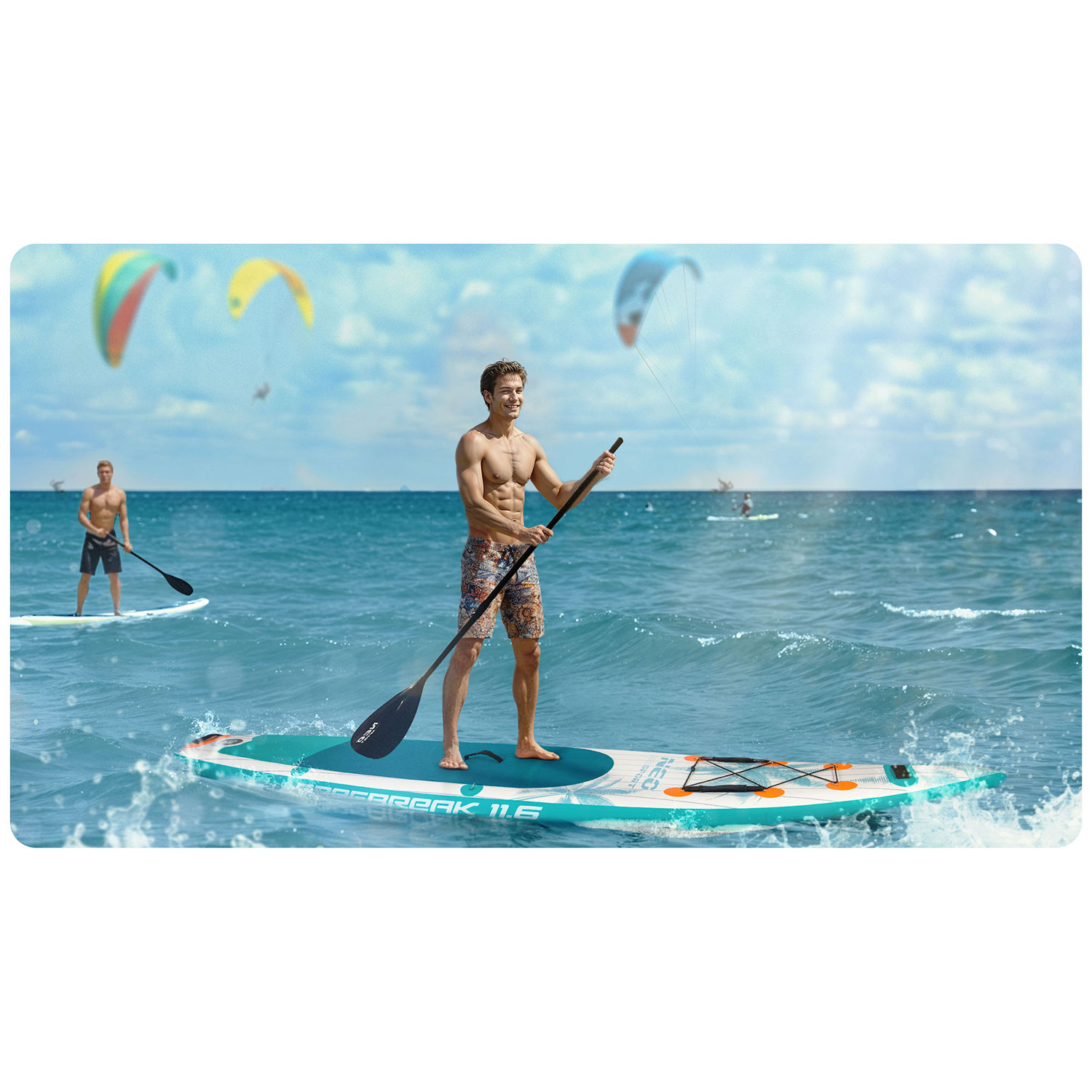 Deska SUP Reefbreak 350 x 81 x 15 cm Neo-Sport 170305 - Image 10
