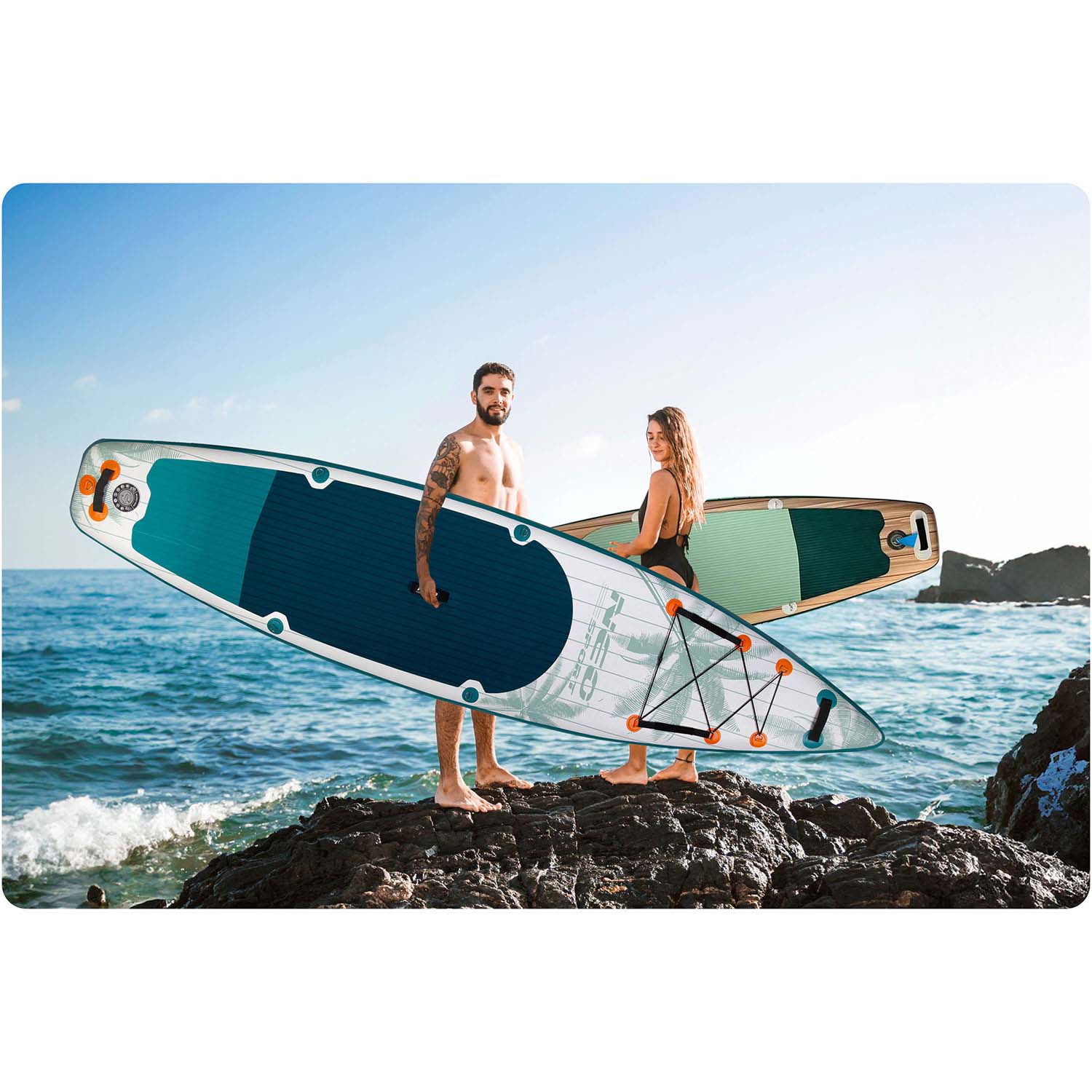Deska SUP Reefbreak 350 x 81 x 15 cm Neo-Sport 170305 - Image 11