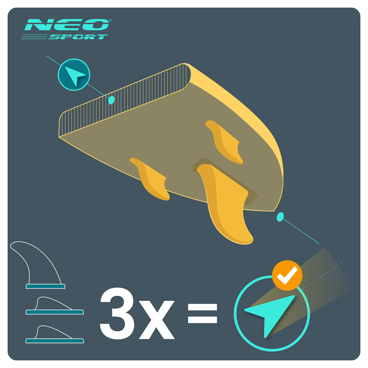 Deska SUP Reefbreak 350 x 81 x 15 cm Neo-Sport 170106 - Image 11