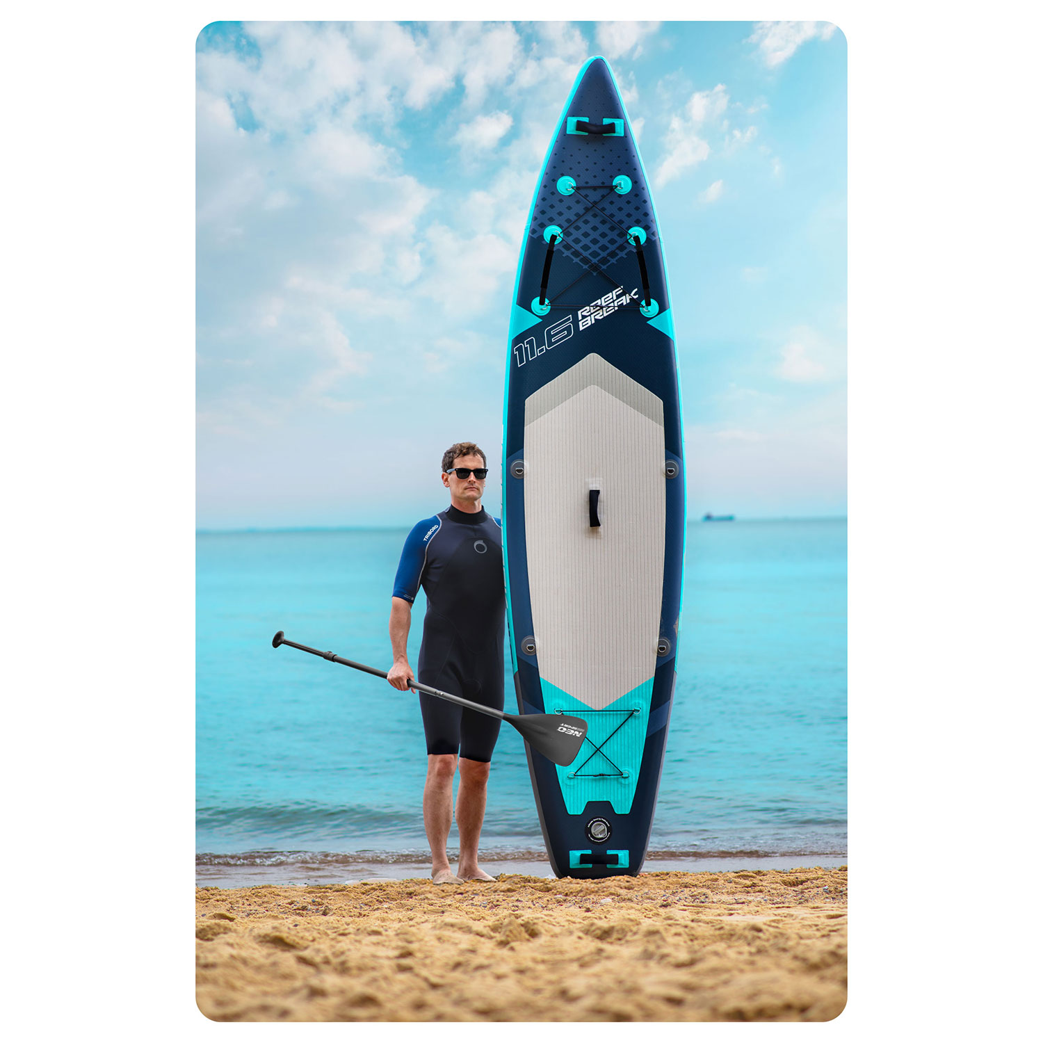 Deska SUP Reefbreak 350 x 81 x 15 cm Neo-Sport 170107 - Image 3