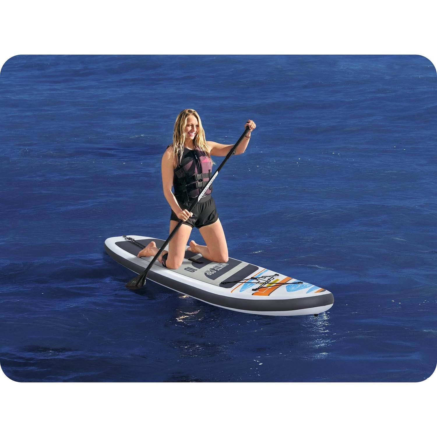 Deska Sup valge kork 305 x 84 x 12 cm Bestway 65342 - Image 9