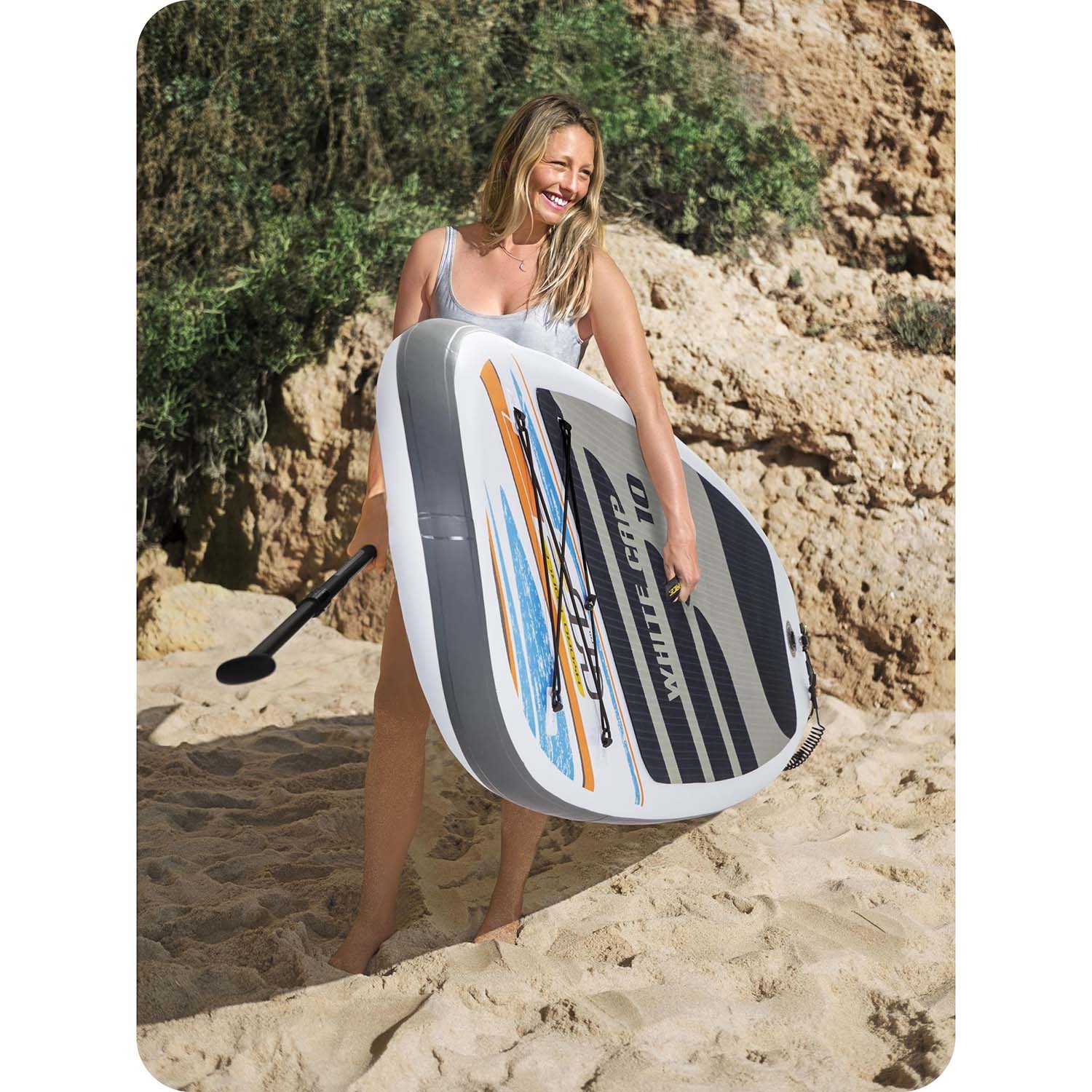 Deska Sup valge kork 305 x 84 x 12 cm Bestway 65342 - Image 8