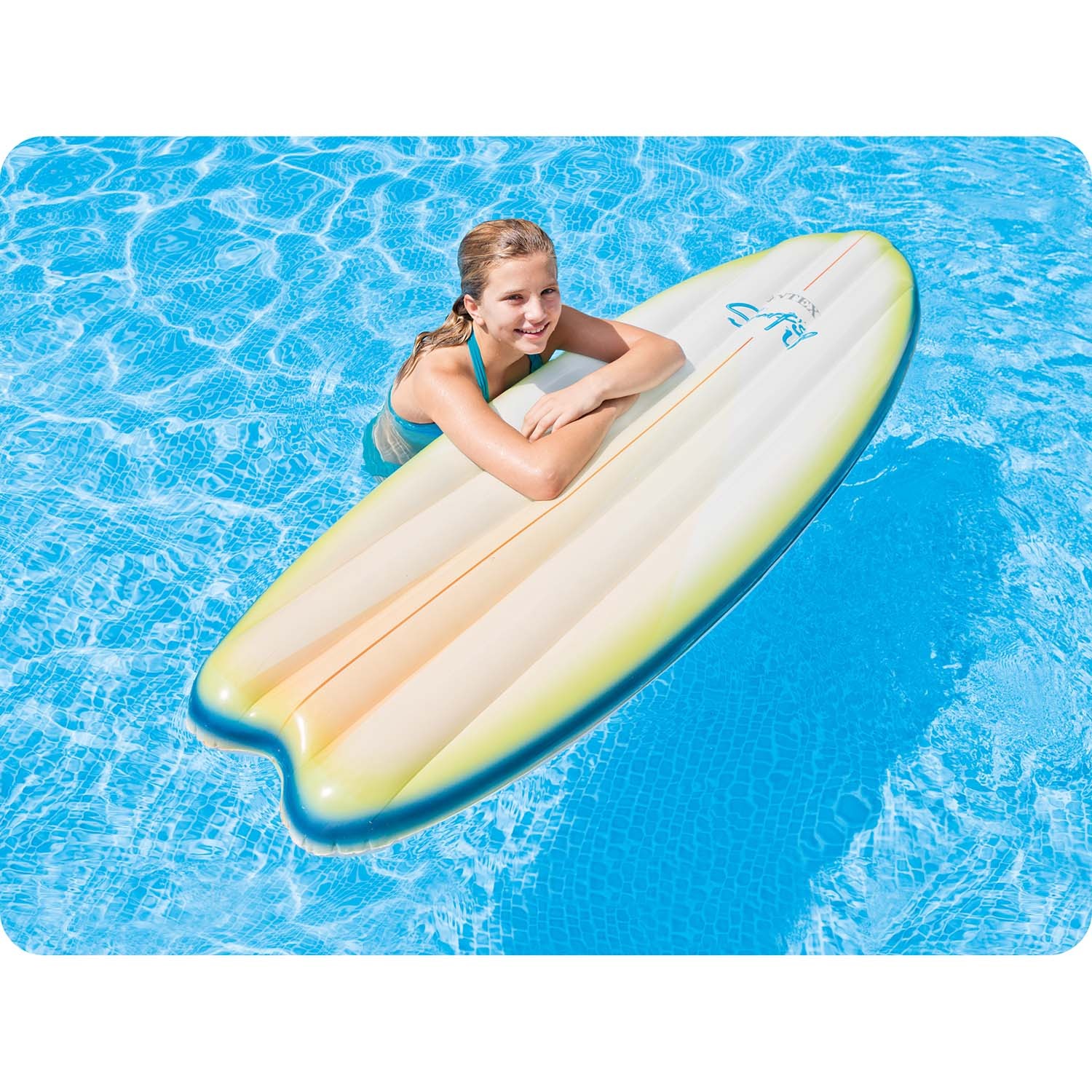 Täispuhutav ujumislaud 178 x 69 cm INTEX 58152 lilled - Image 12