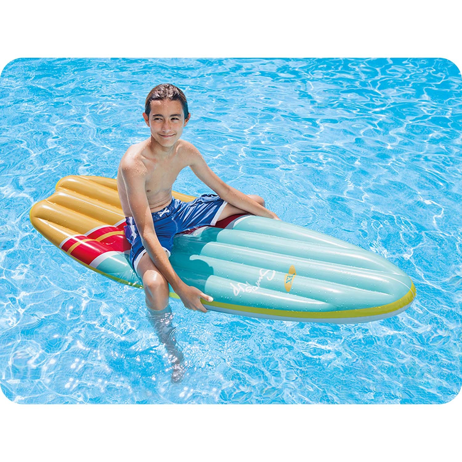 Täispuhutav ujumislaud 178 x 69 cm INTEX 58152 lilled - Image 5