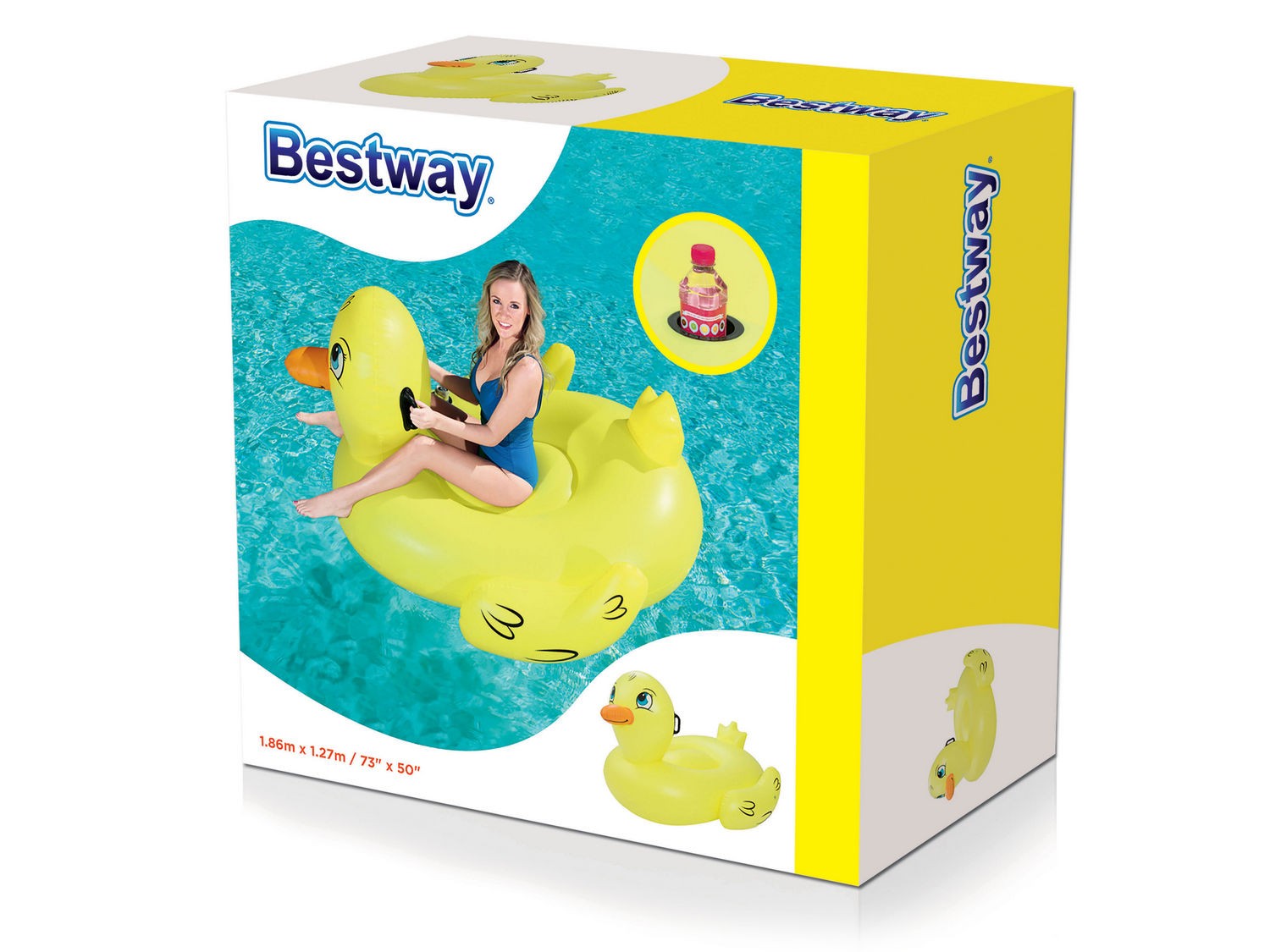 Täispuhutav suur part 186 x 127 cm Bestway 41106 - Image 7