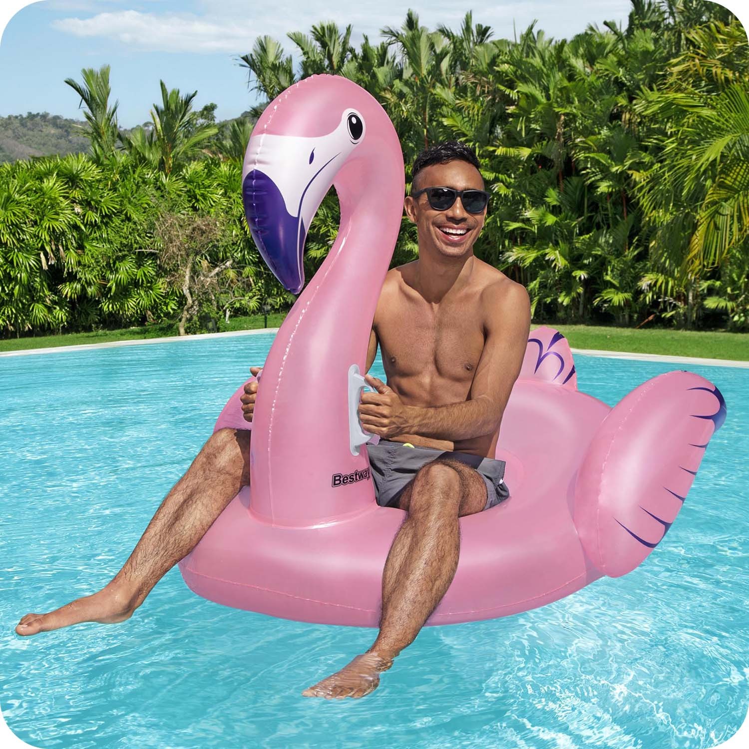 Täispuhutav madrats Flamingo 153 x 143 cm Bestway 41475 - Image 14