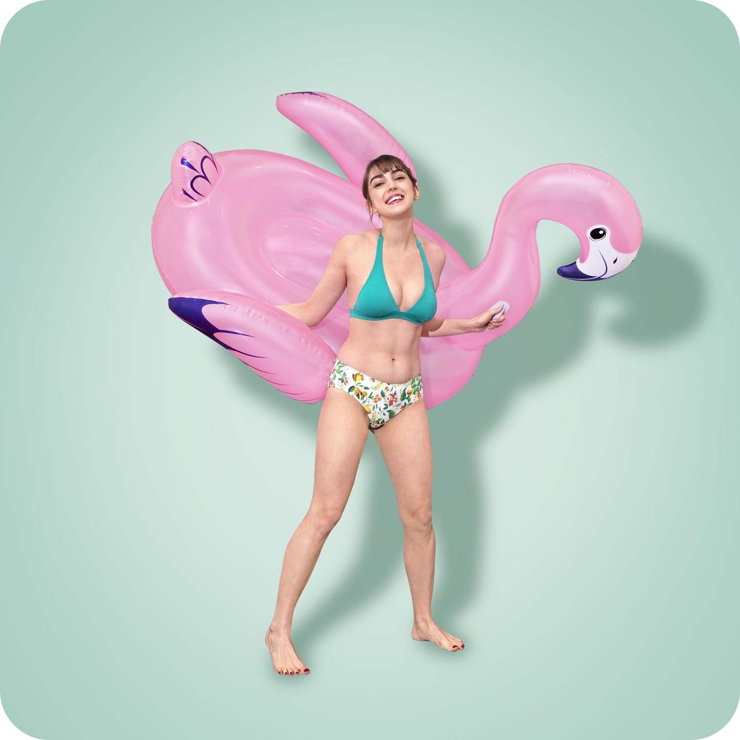 Täispuhutav madrats Flamingo 153 x 143 cm Bestway 41475 - Image 11