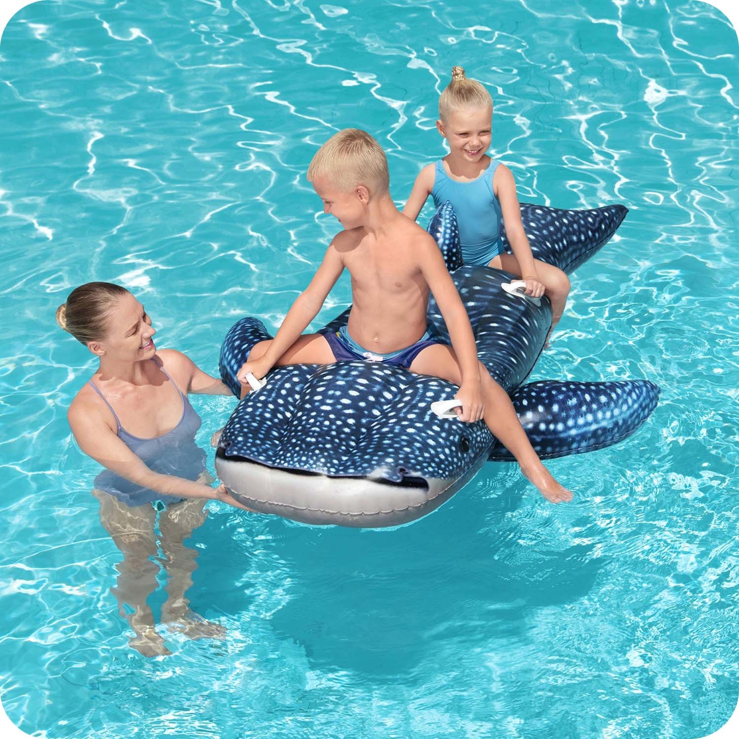 Täispuhutav haimadrats 193 x 122 cm Bestway 41482 - Image 12