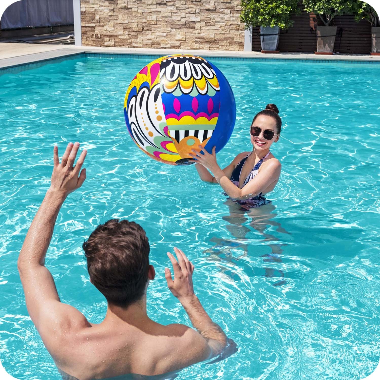 Täispuhutav rannapall MULTIVÄRVILLINE 91cm Bestway XXL - Image 11