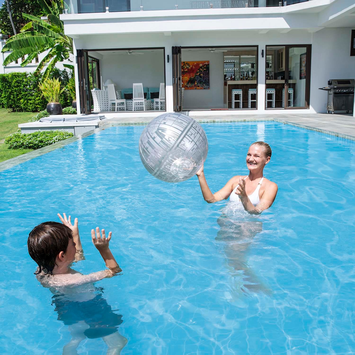 Täispuhutav Star Warsi surmatähe rannapall 61cm Bestway 91205 - Image 5