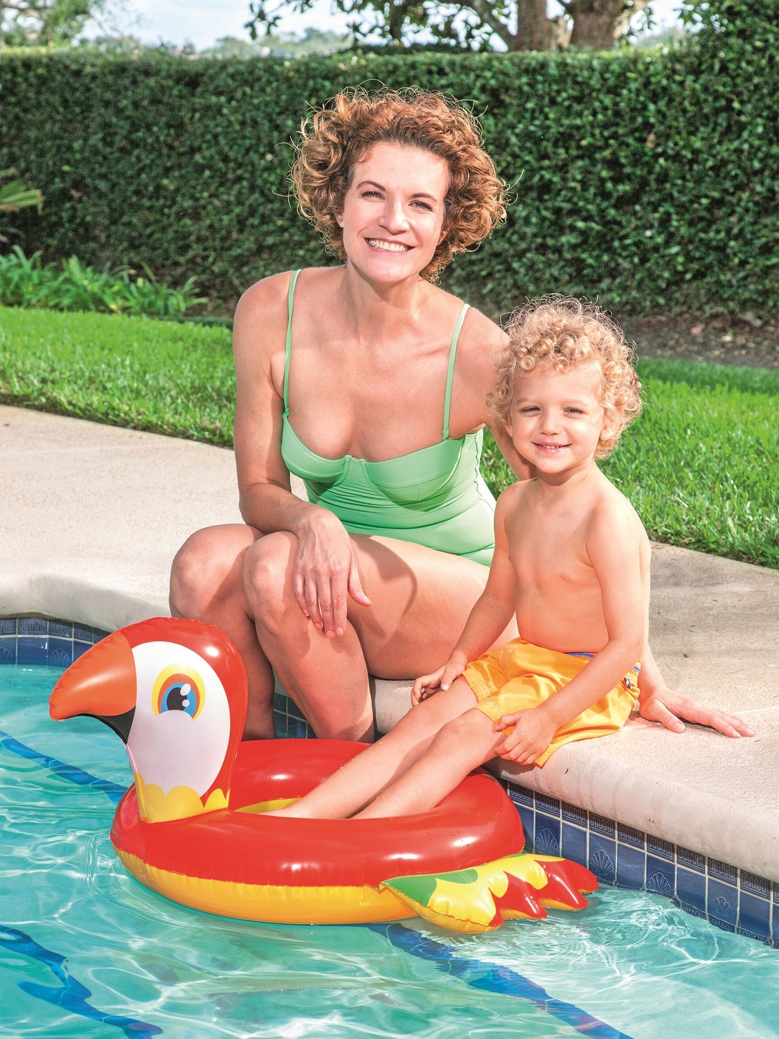 Täispuhutav ujumisrõngas lastele Happy Animals Bestway 36128 ükssarvik - Image 10