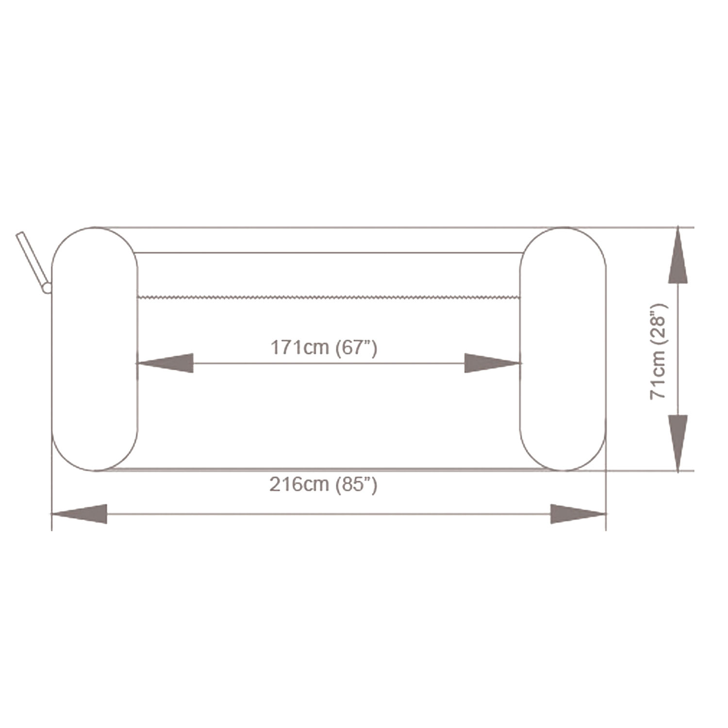 Lay-Z Bali Brown täispuhutav spaamatt 7 inimesele Bestway 6001P - Image 4