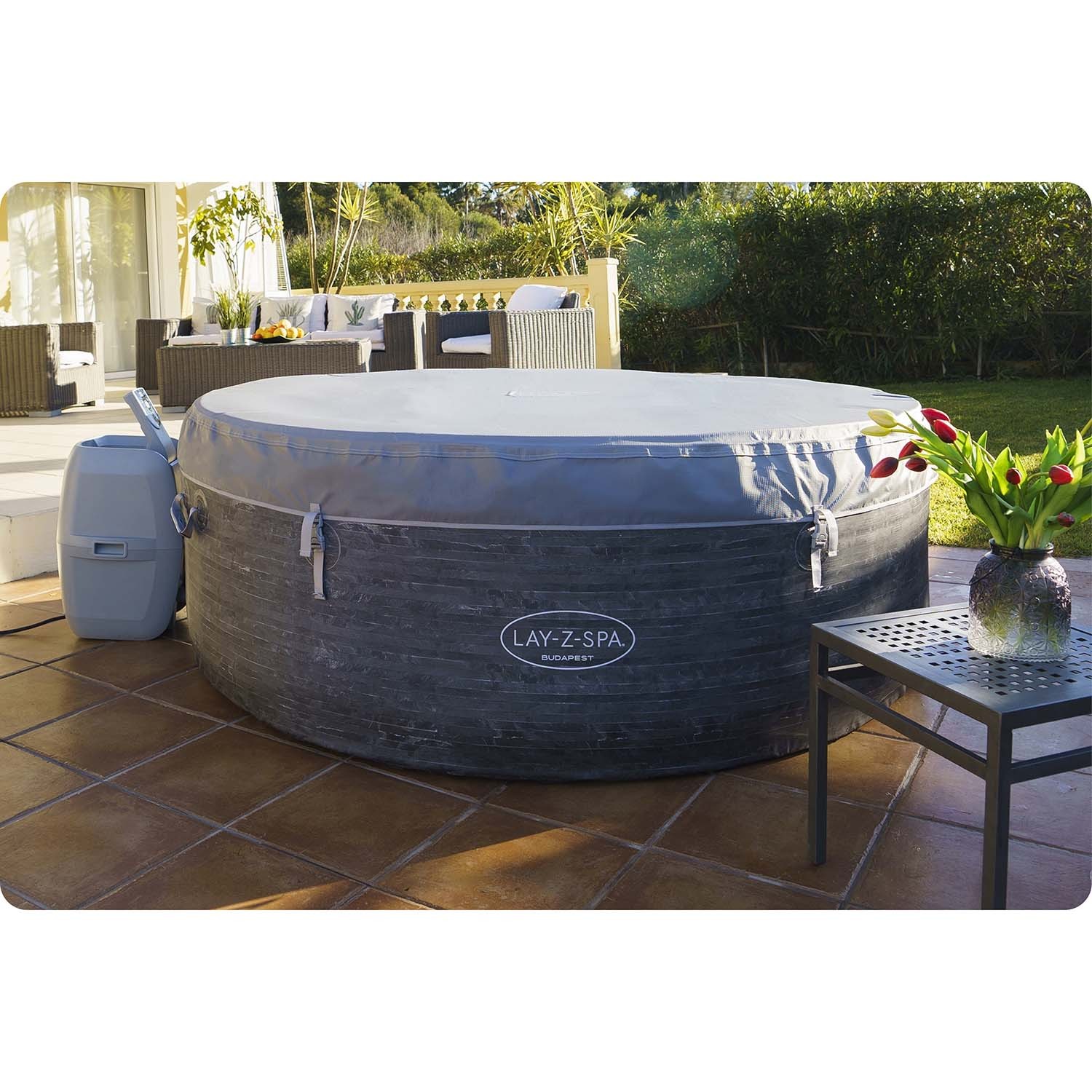 Lay-Z Budapest täispuhutav spaa 6 inimesele Bestway 60179 - Image 3