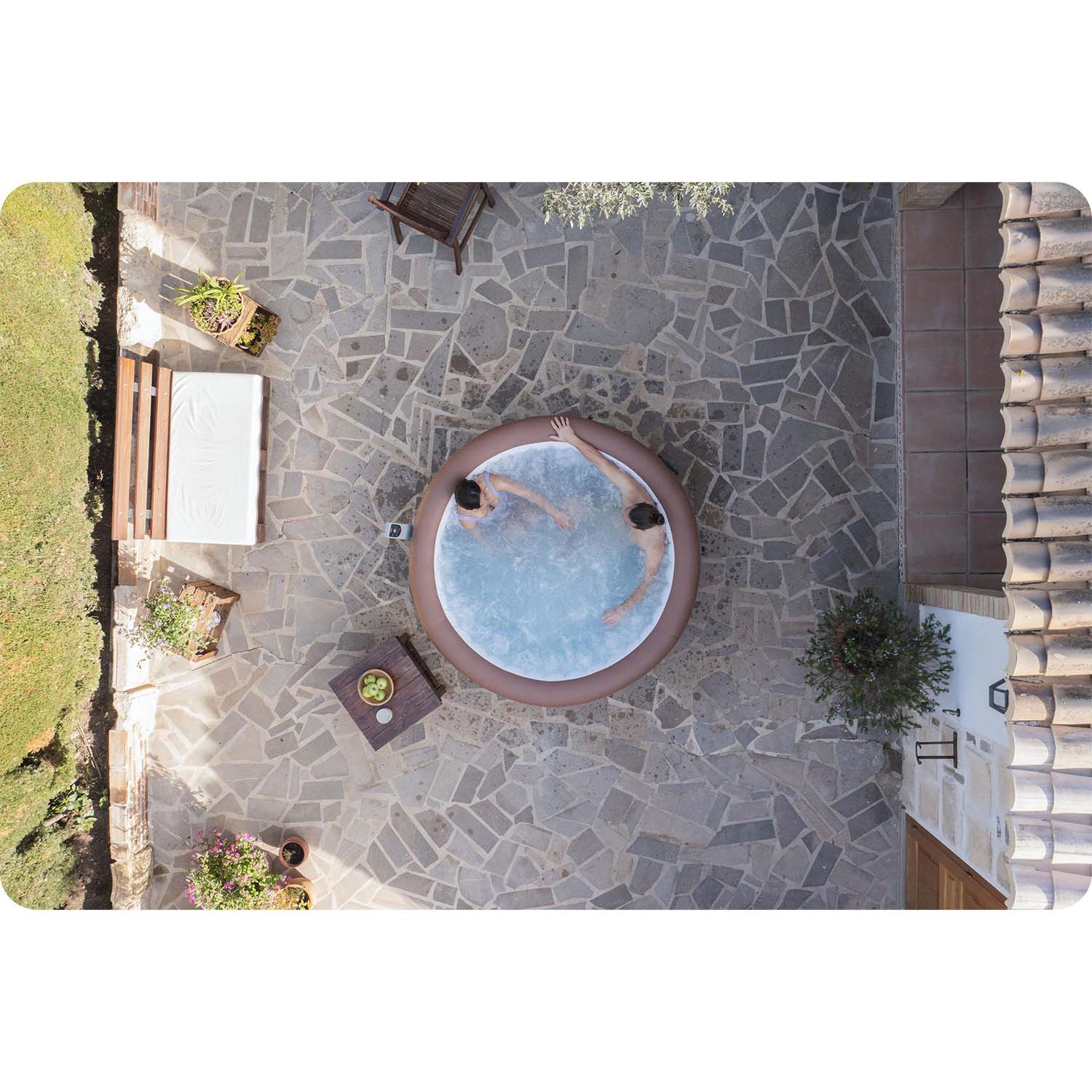 Lay-Z Hawaii MaxHold täispuhutav spaa 6-kohaline Bestway 6001G - Image 4