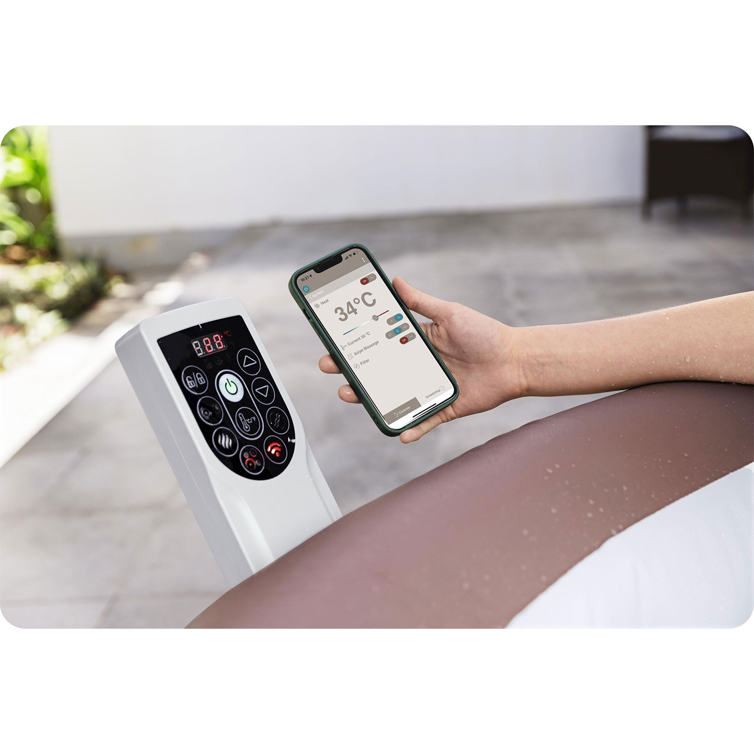 Lay-Z Hawaii MaxHold täispuhutav spaa 6-kohaline Bestway 6001G - Image 6