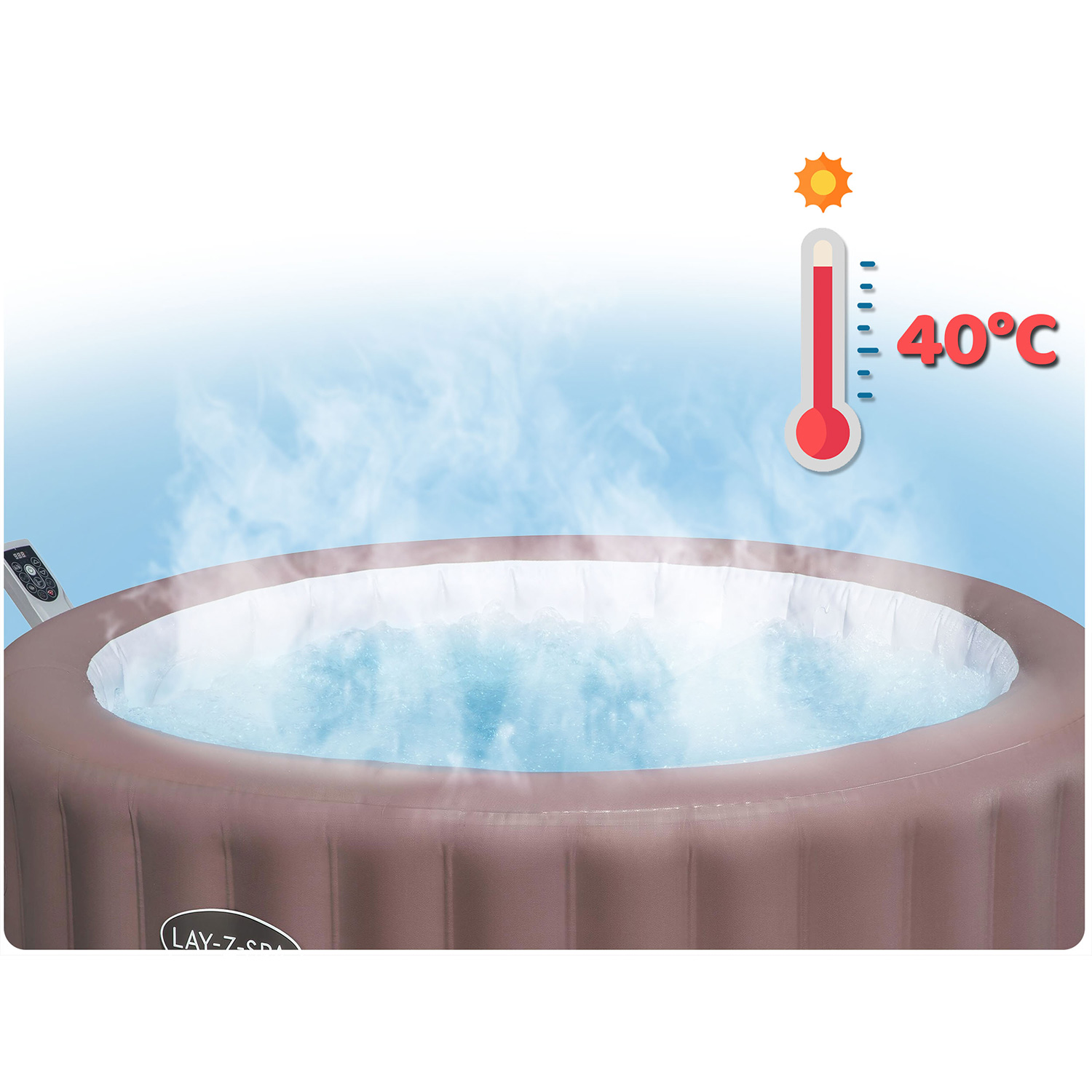 Lay-Z Hawaii MaxHold täispuhutav spaa 6-kohaline Bestway 6001G - Image 10