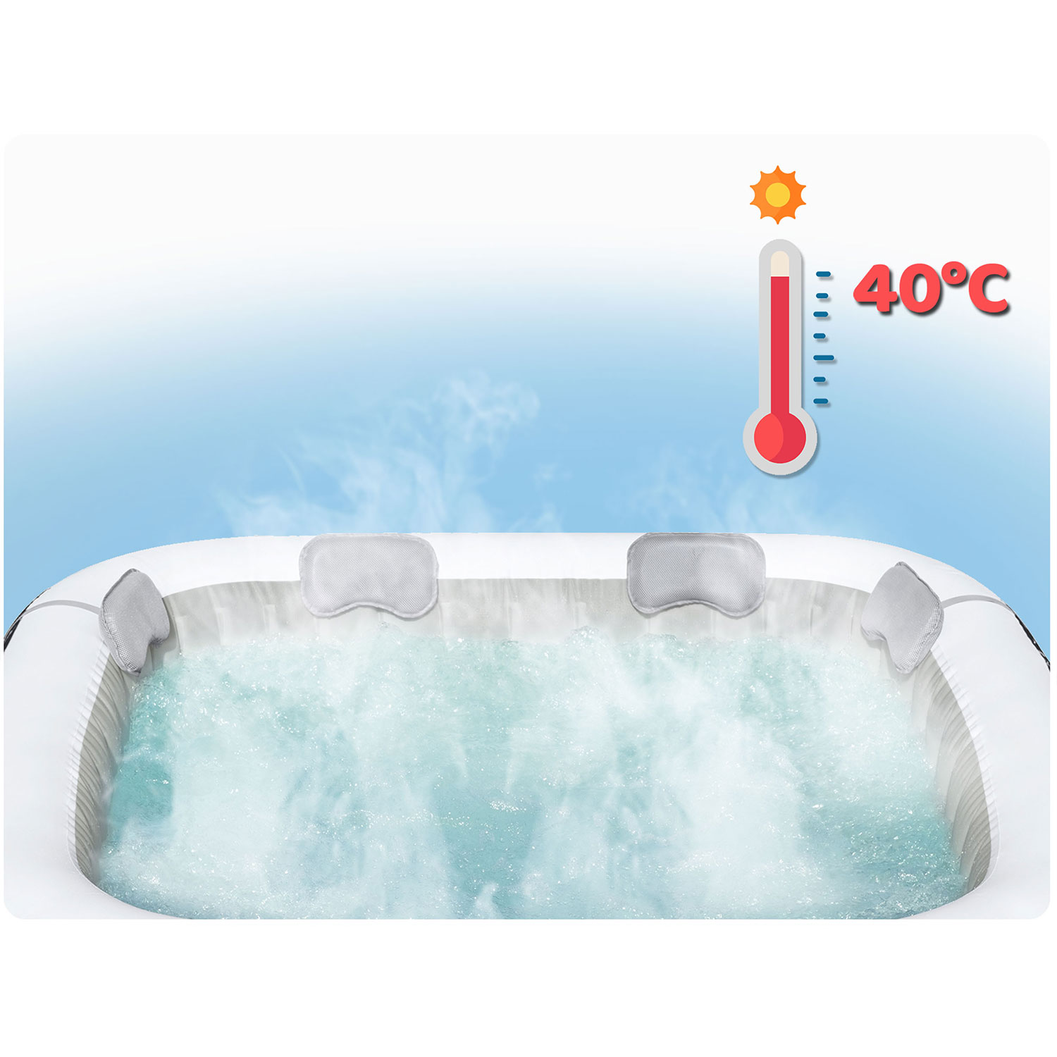 Lay-Z Hollywood 6-kohaline täispuhutav spaa Bestway 6001F - Image 10