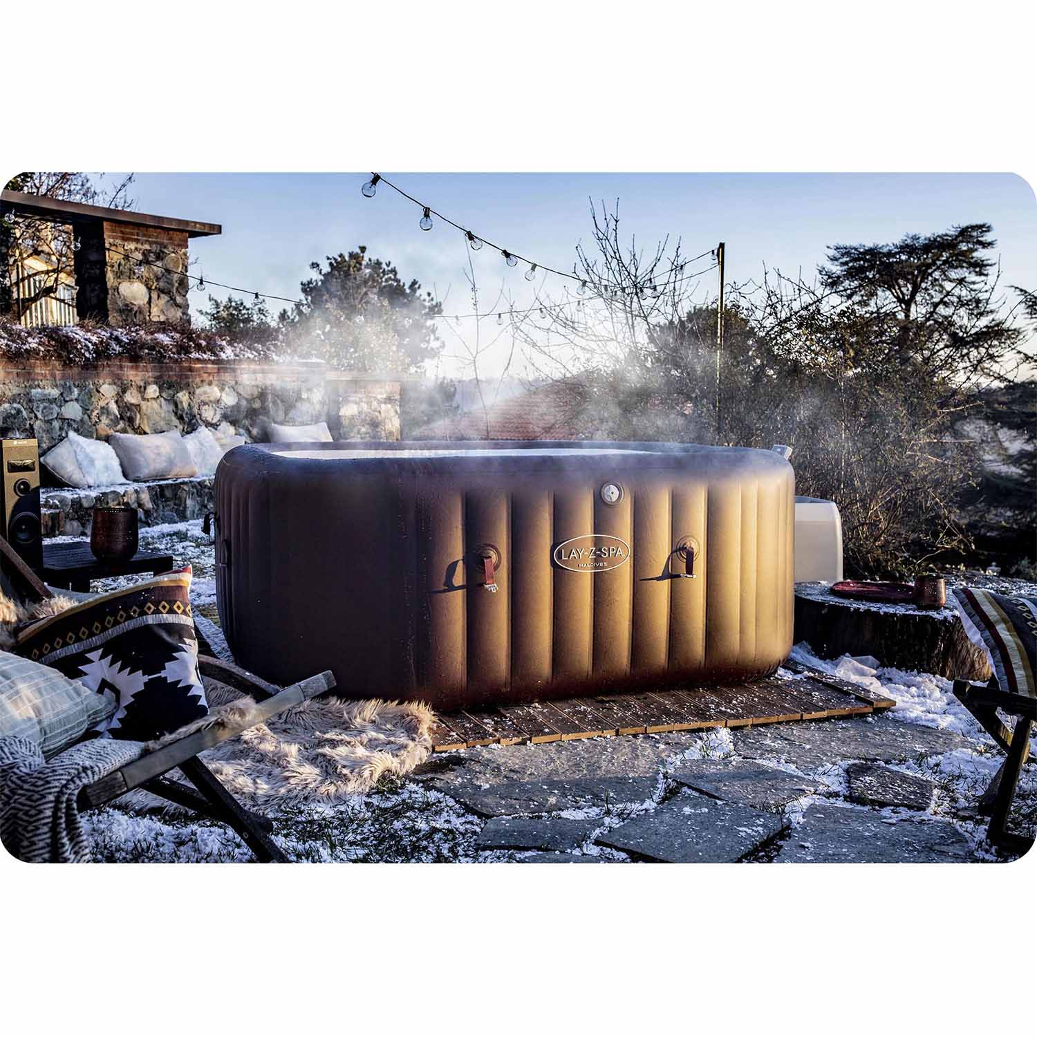 Lay-Z Maldives Pro 7-kohaline täispuhutav spaa Bestway 6001U - Image 4