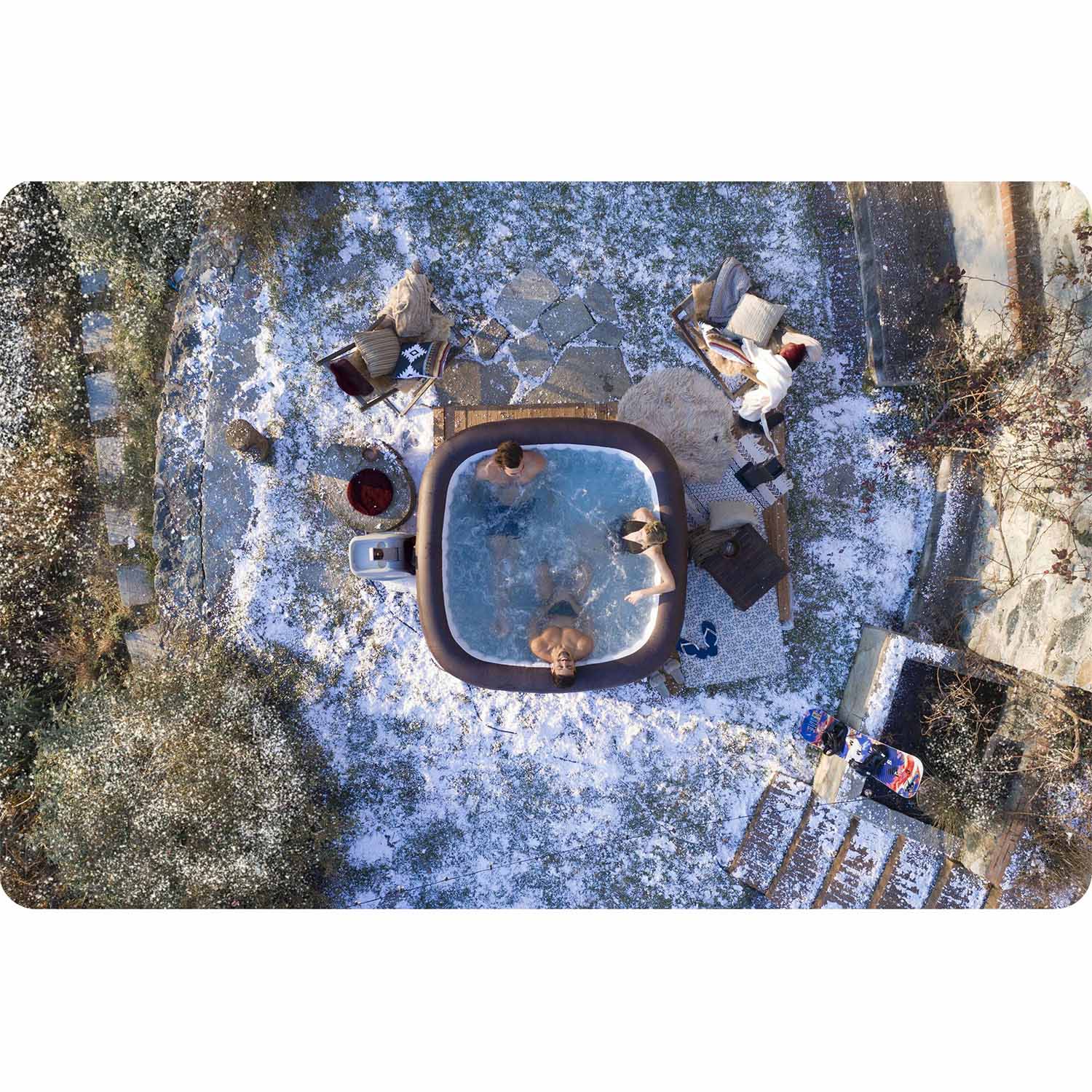 Lay-Z Maldives Pro 7-kohaline täispuhutav spaa Bestway 6001U - Image 6