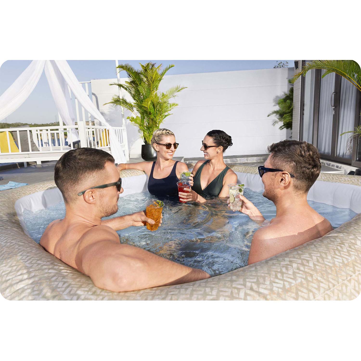 Lay-Z Rome täispuhutav spaa 7 inimesele Bestway 6001M - Image 4