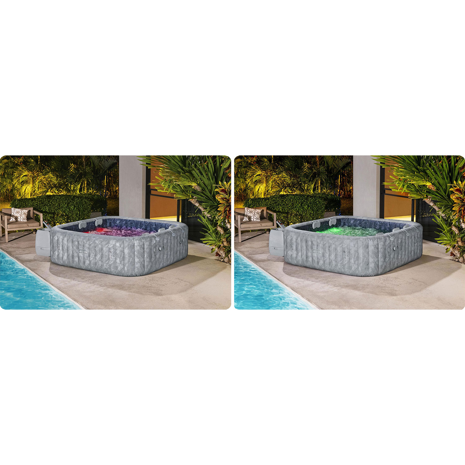 Lay-Z San Francisco Pro 7-kohaline Bestway 6001Q täispuhutav spaa - Image 10