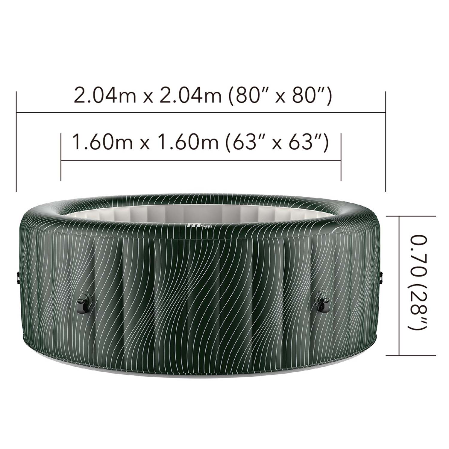 Täispuhutav Meteor SPA 6 inimesele mSpa - Image 9