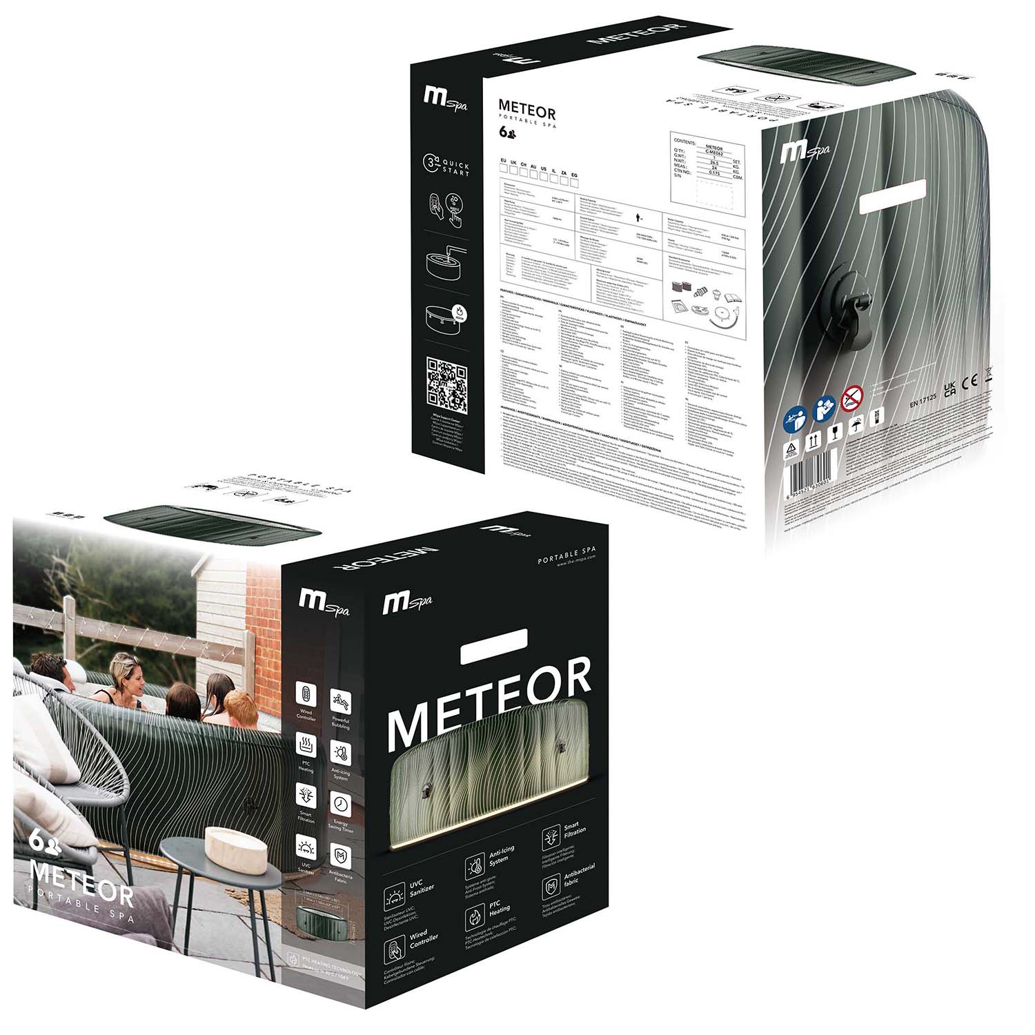 Täispuhutav Meteor SPA 6 inimesele mSpa - Image 10