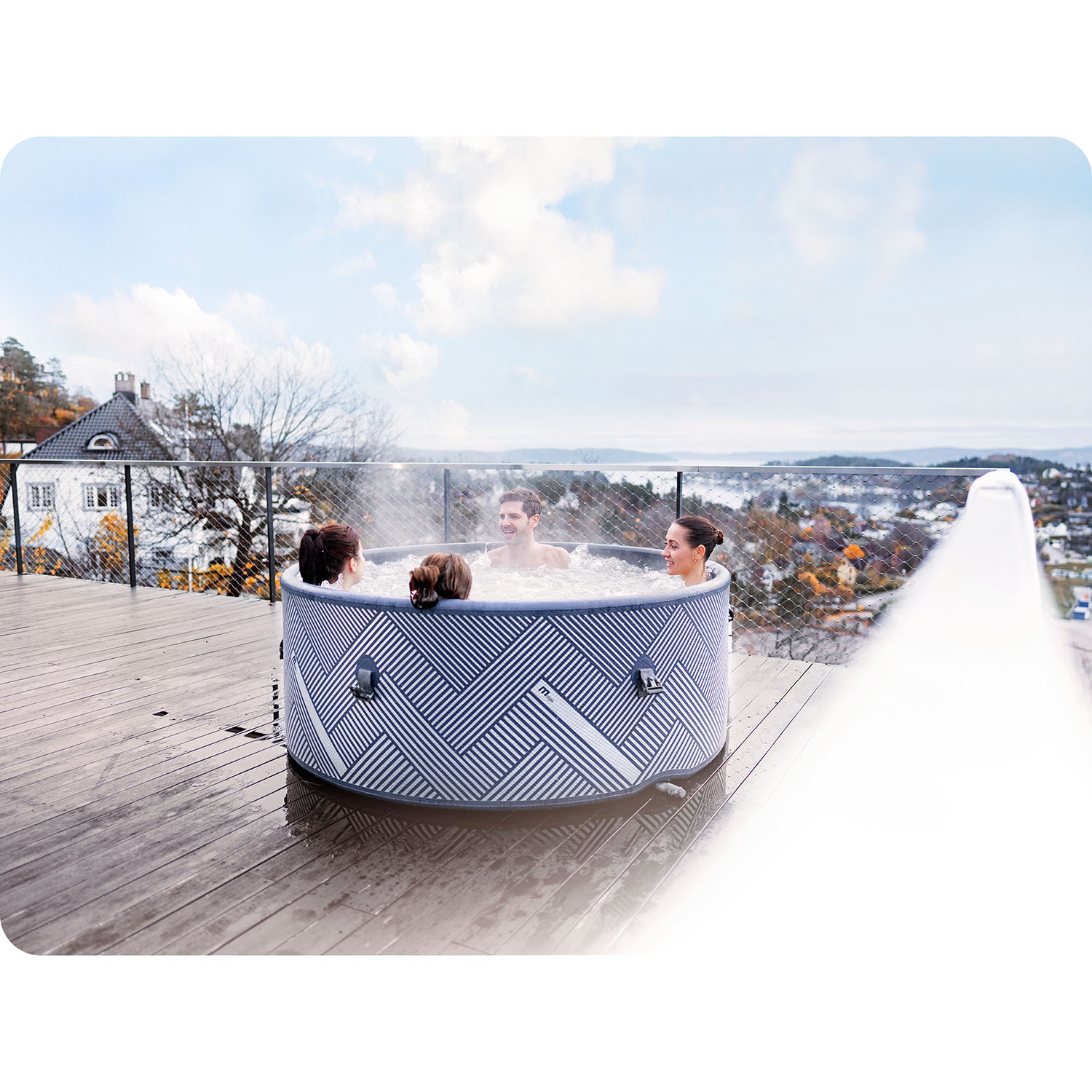 Naval täispuhutav spaa 6 inimesele mSpa - Image 12