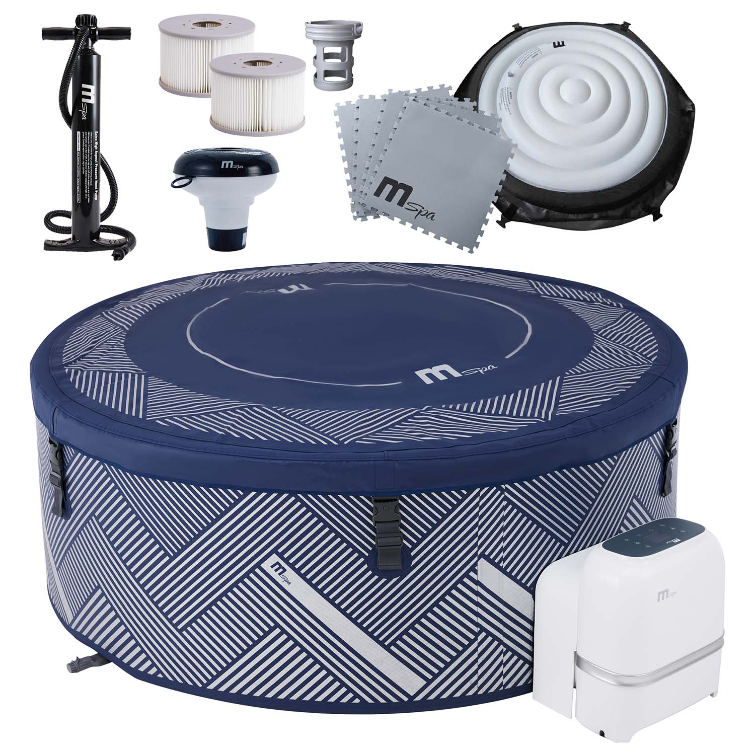 Naval täispuhutav spaa 6 inimesele mSpa