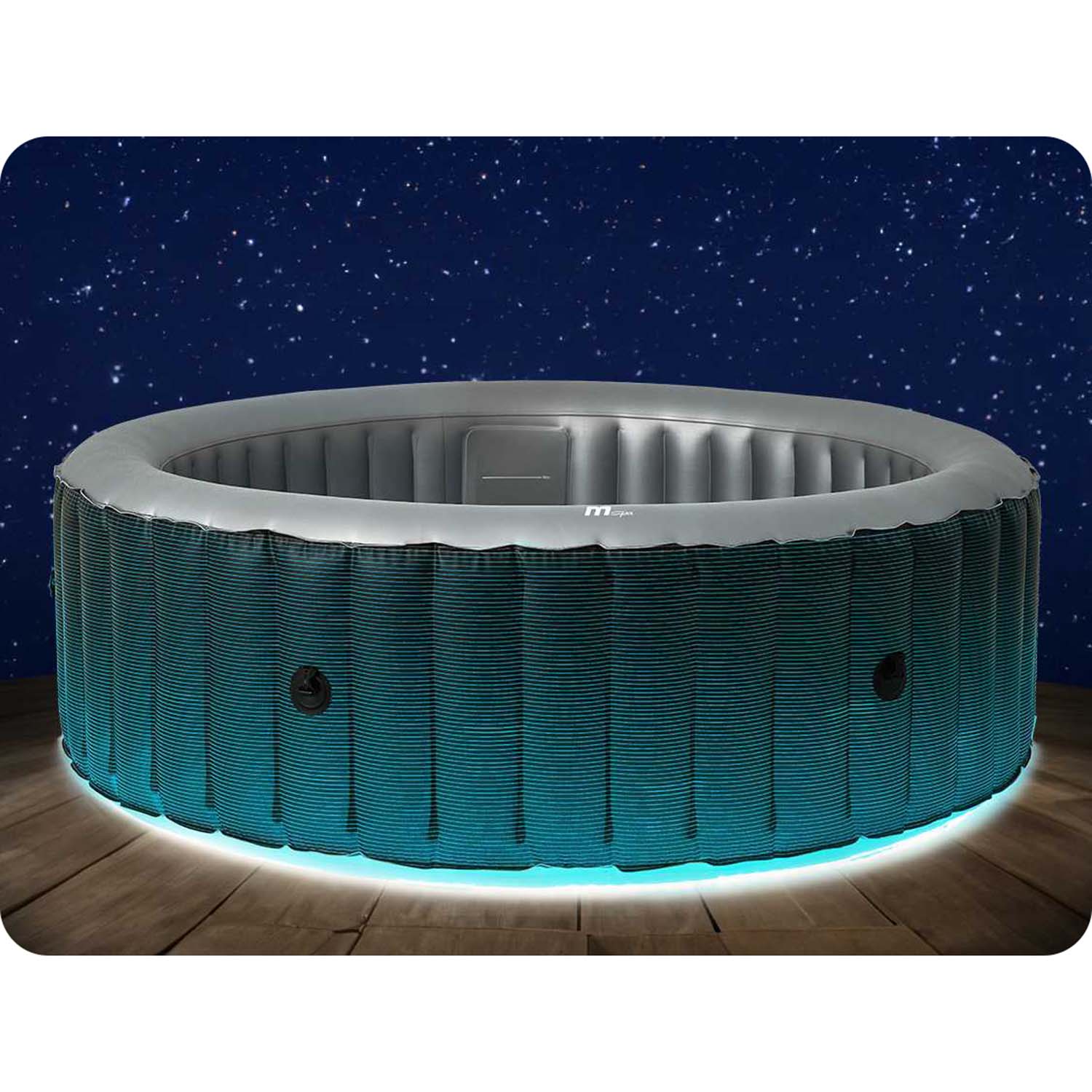 Tähistaevane 6-kohaline täispuhutav spaa mSpa - Image 13