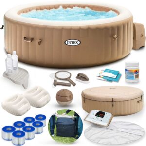 Täispuhutav spaa hüdromassaažiga 6 inimesele INTEX 28428 komplekt