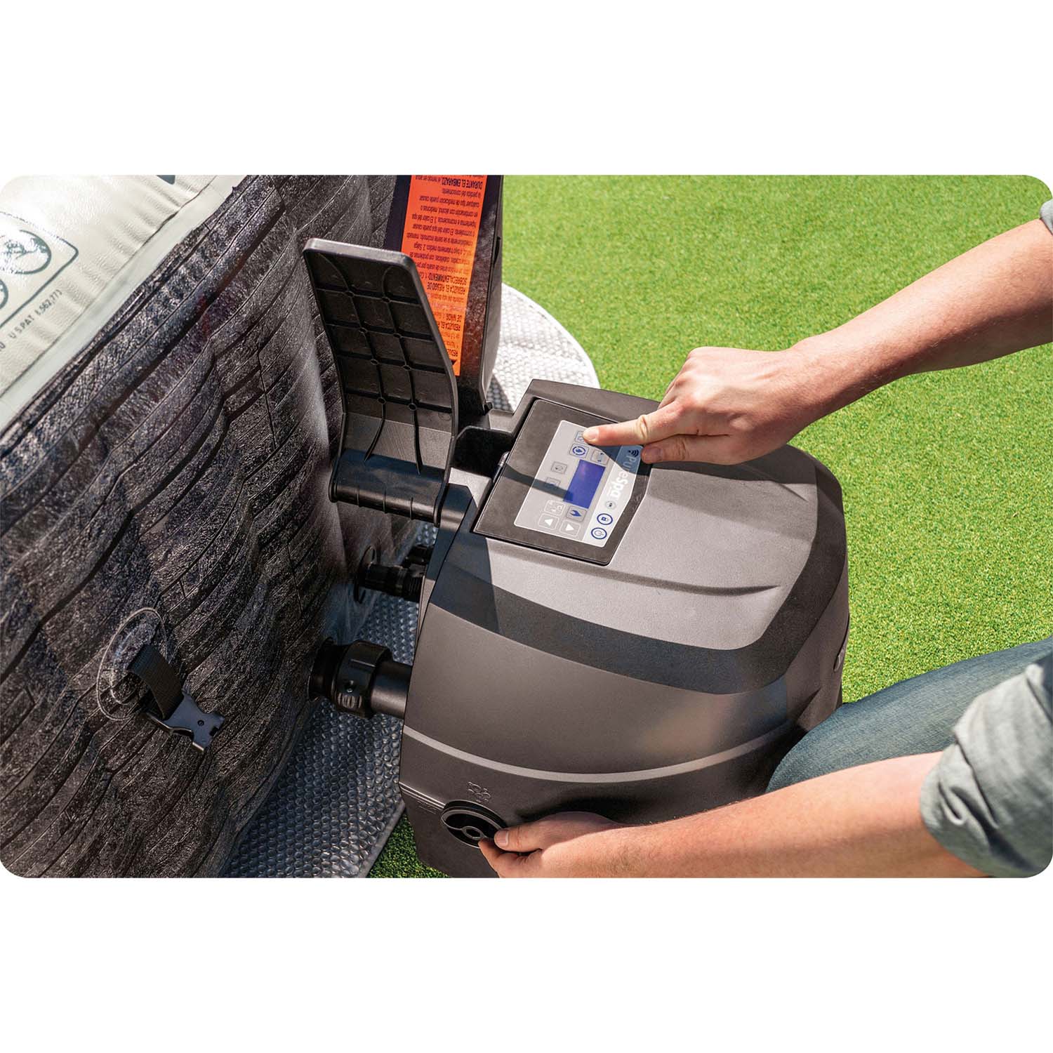 Täispuhutav spaa hüdromassaažiga 6 inimesele INTEX 28452 - Image 10