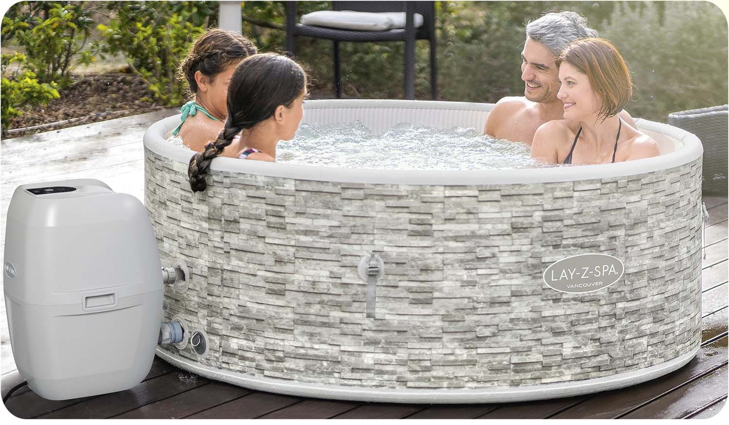 Lay-Z Vancouver täispuhutav spaa 4 inimesele Bestway 60027 - Image 3