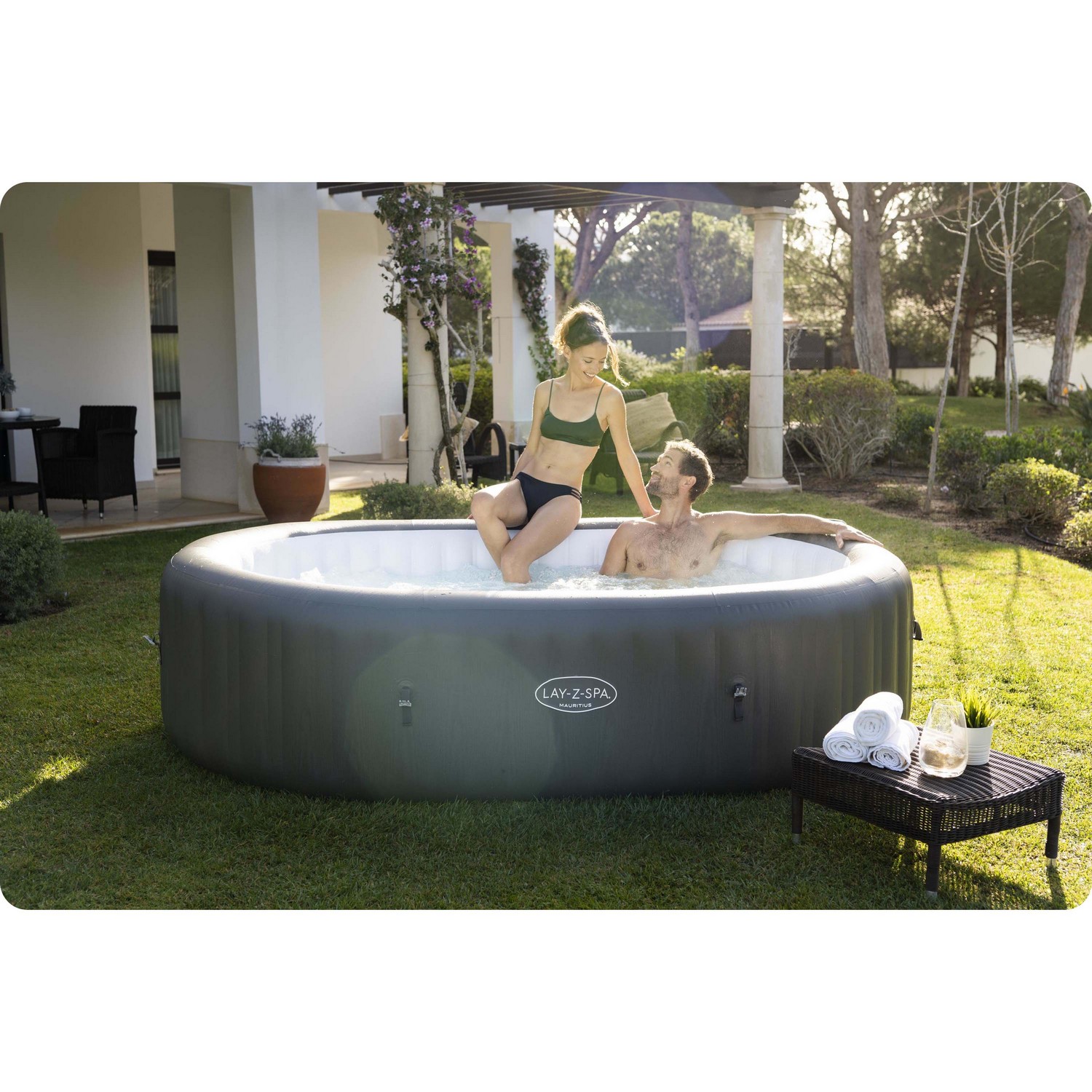 Lay-Z Mauritius täispuhutav spaa 7-kohaline Bestway 60067 - Image 4