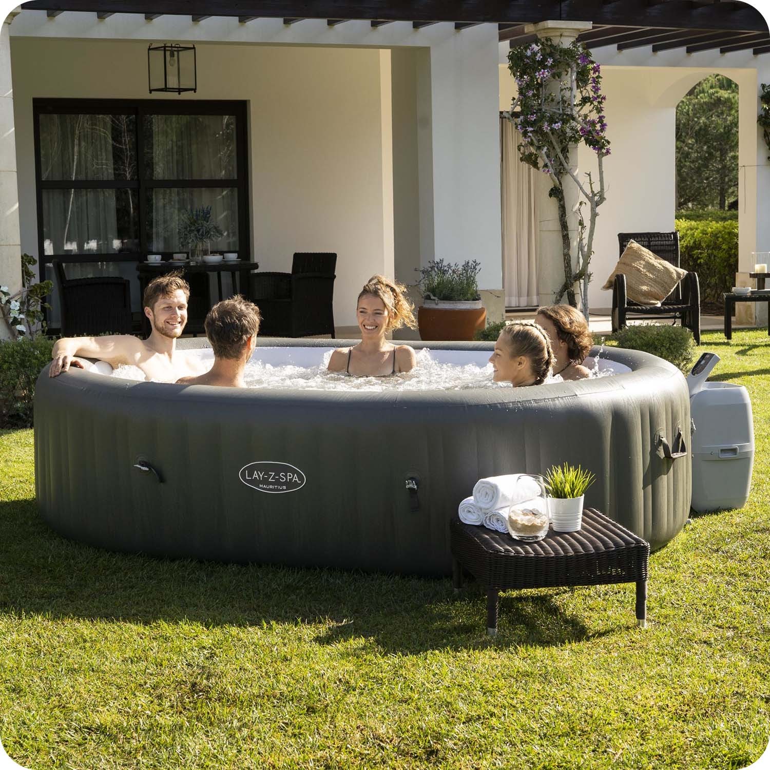 Lay-Z Mauritius täispuhutav spaa 7-kohaline Bestway 60067 - Image 5