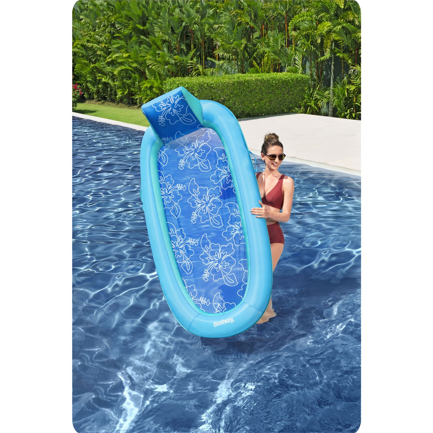 Bestway 43733 täispuhutav ujumismadrats seljatoega - Image 8