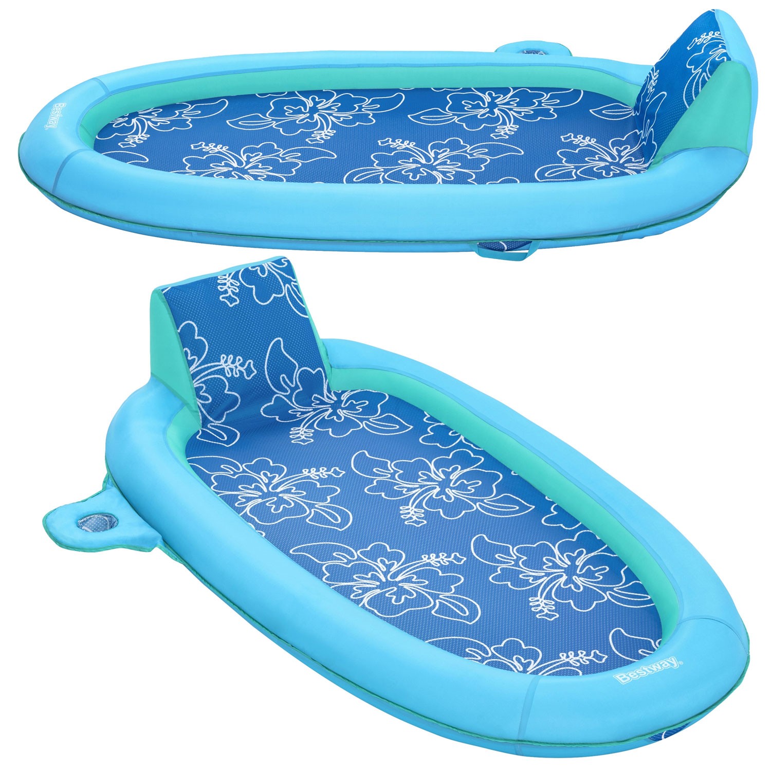 Bestway 43733 täispuhutav ujumismadrats seljatoega