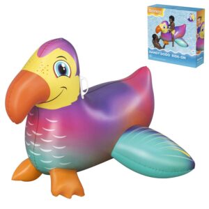 Täispuhutav ujumismadrats lastele, vesitukaaniga, 141 cm Bestway