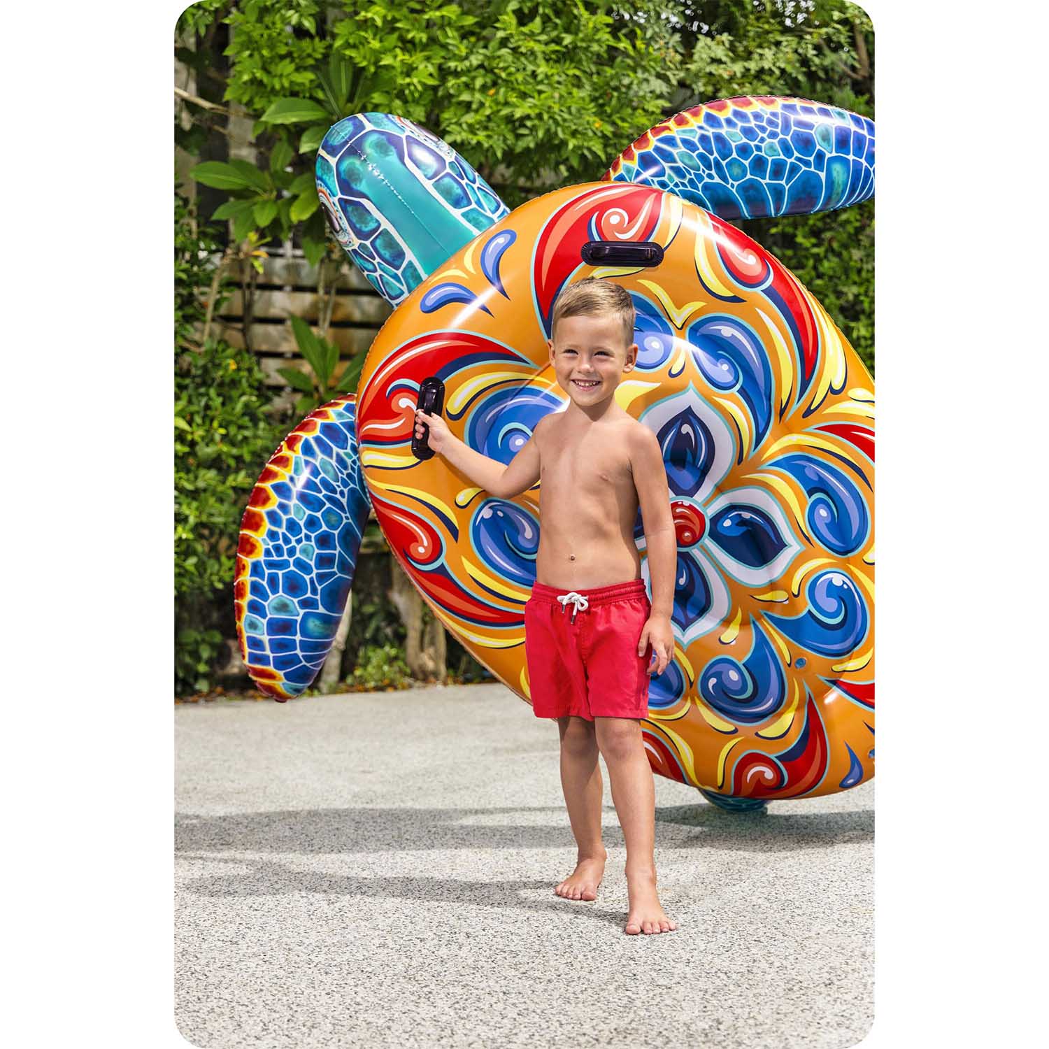 Täispuhutav ujumismadrats kilpkonnale 186 x 168 cm Bestway 41523 - Image 8