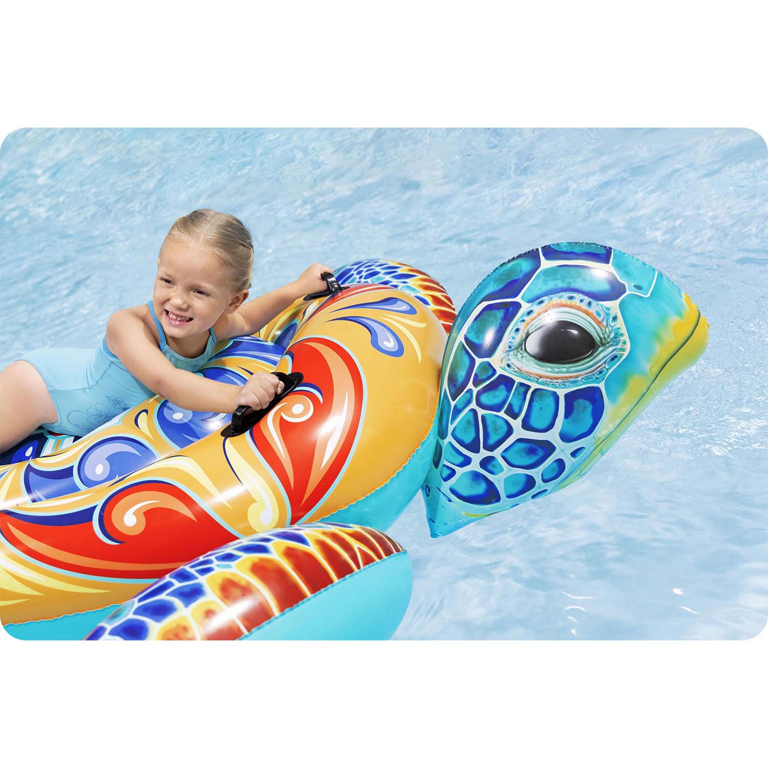 Täispuhutav ujumismadrats kilpkonnale 186 x 168 cm Bestway 41523 - Image 6