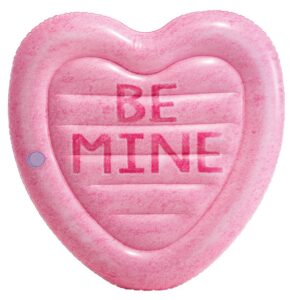 Täispuhutav rannamadrats Candy Heart 145 x 142 cm INTEX 58789