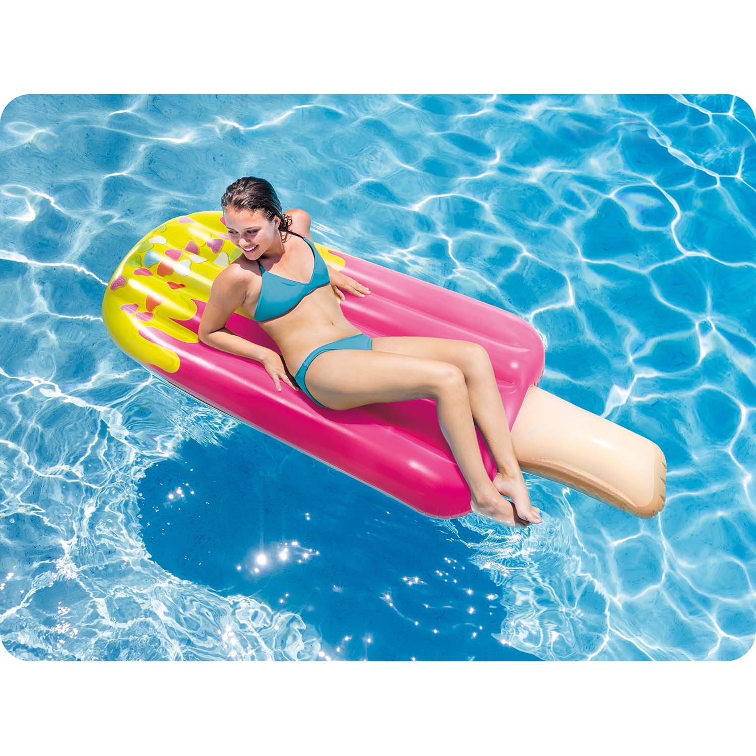 Täispuhutav rannamadrats Jääpulgakujuline 191 x 76 cm INTEX 58766 - Image 3