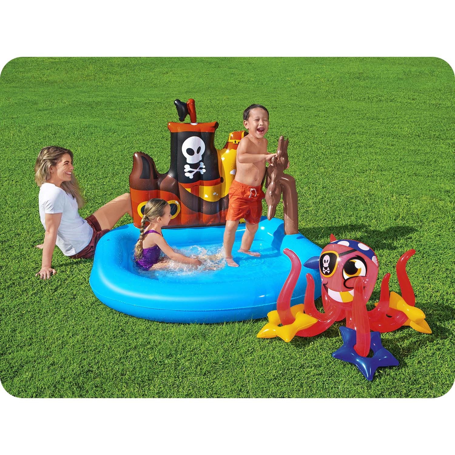 Täispuhutav mänguväljakupaat 140 x 130 x 104 cm Bestway 52211 - Image 6