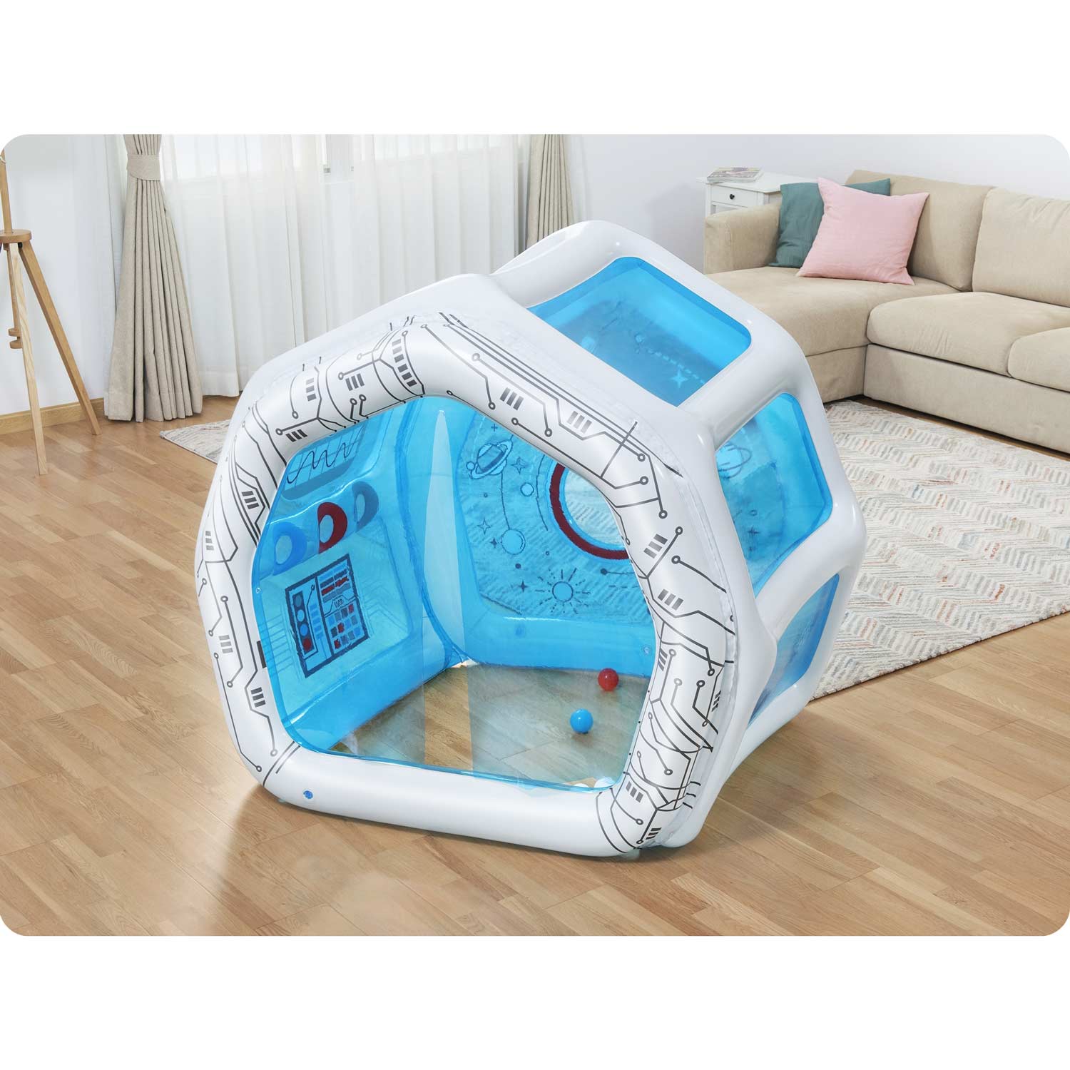 Bestway 52632 täispuhutav mänguväljak Kosmosejaam - Image 8