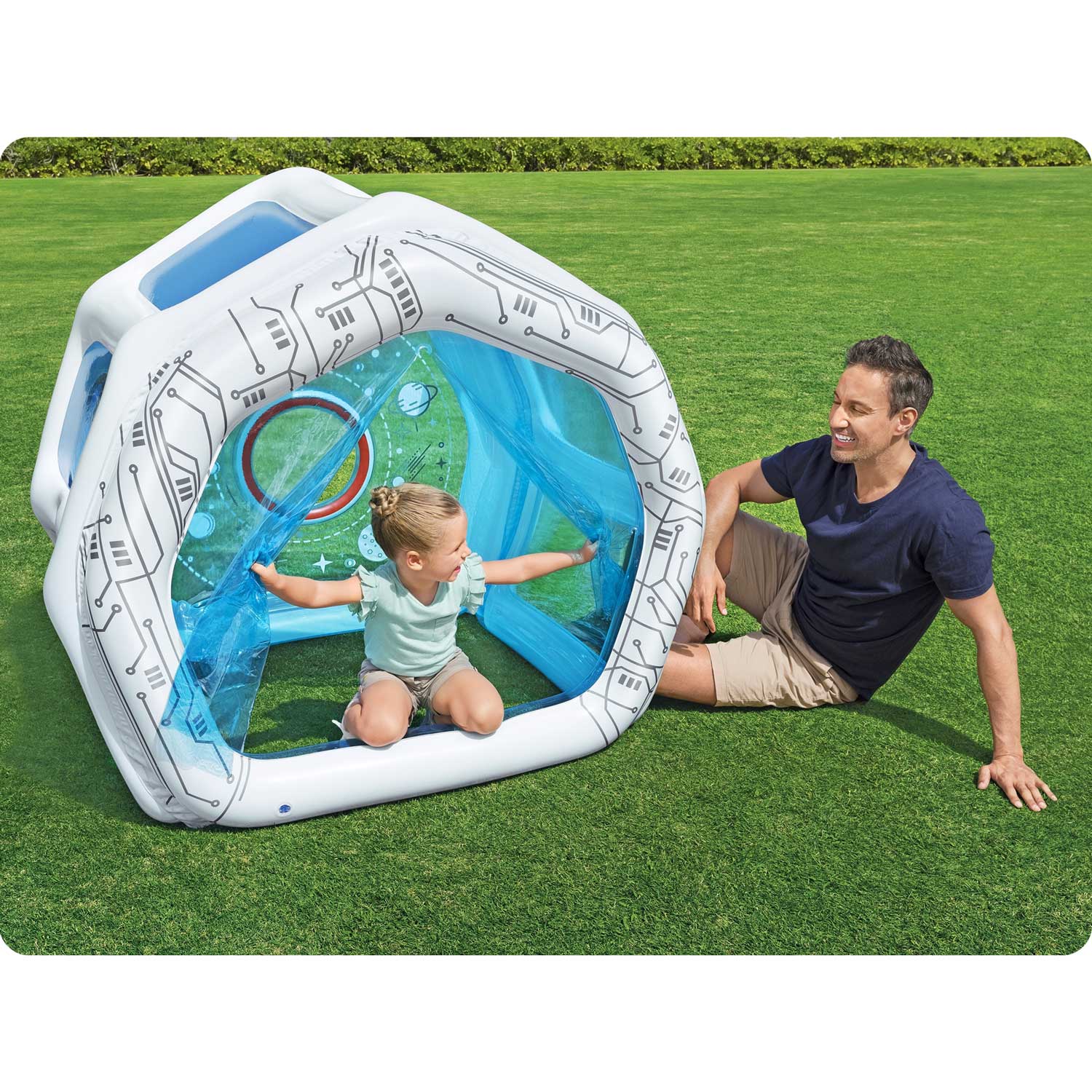 Bestway 52632 täispuhutav mänguväljak Kosmosejaam - Image 6